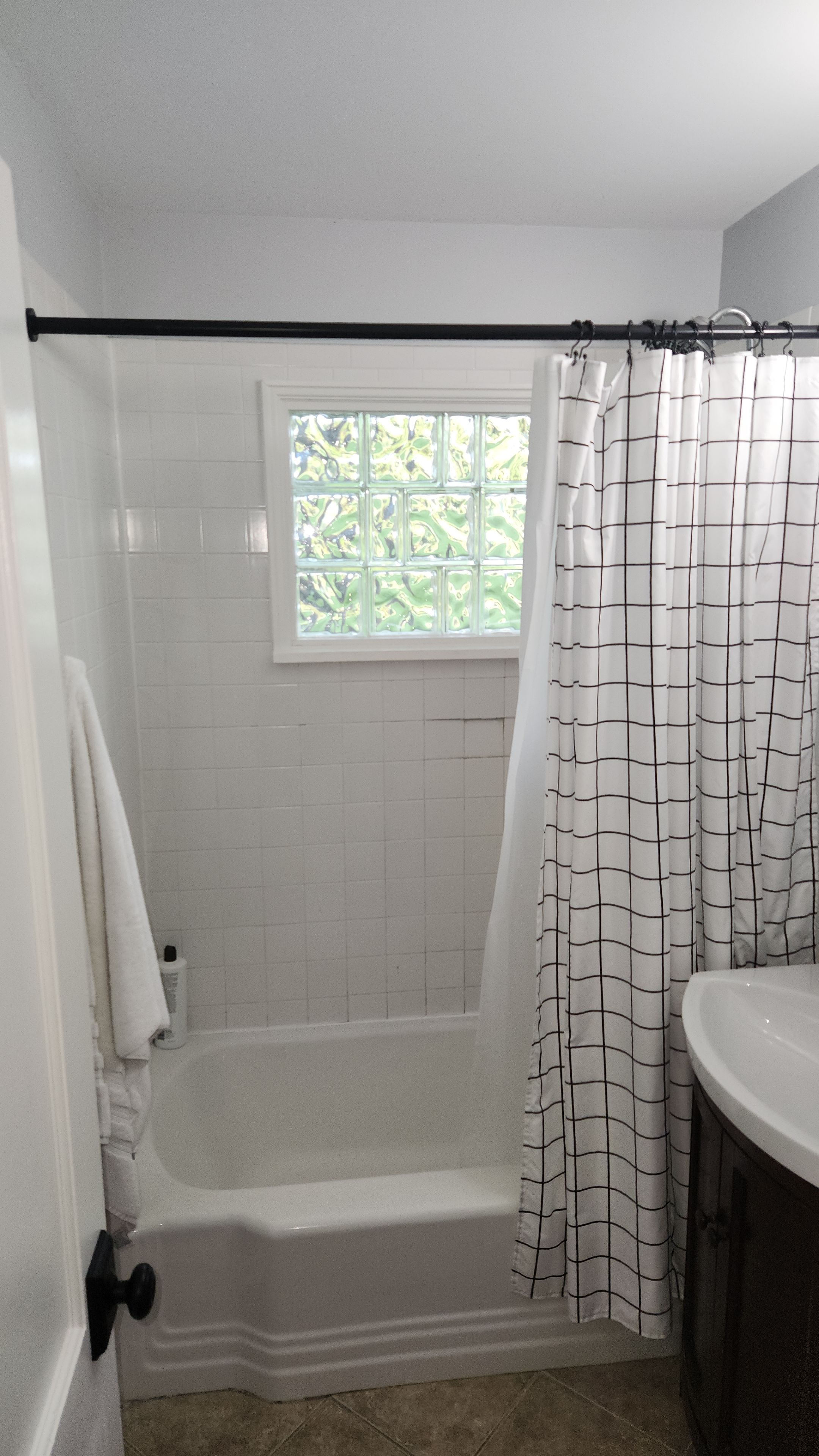 Tub-to-Shower Conversion using Shower Door by The Shower Company