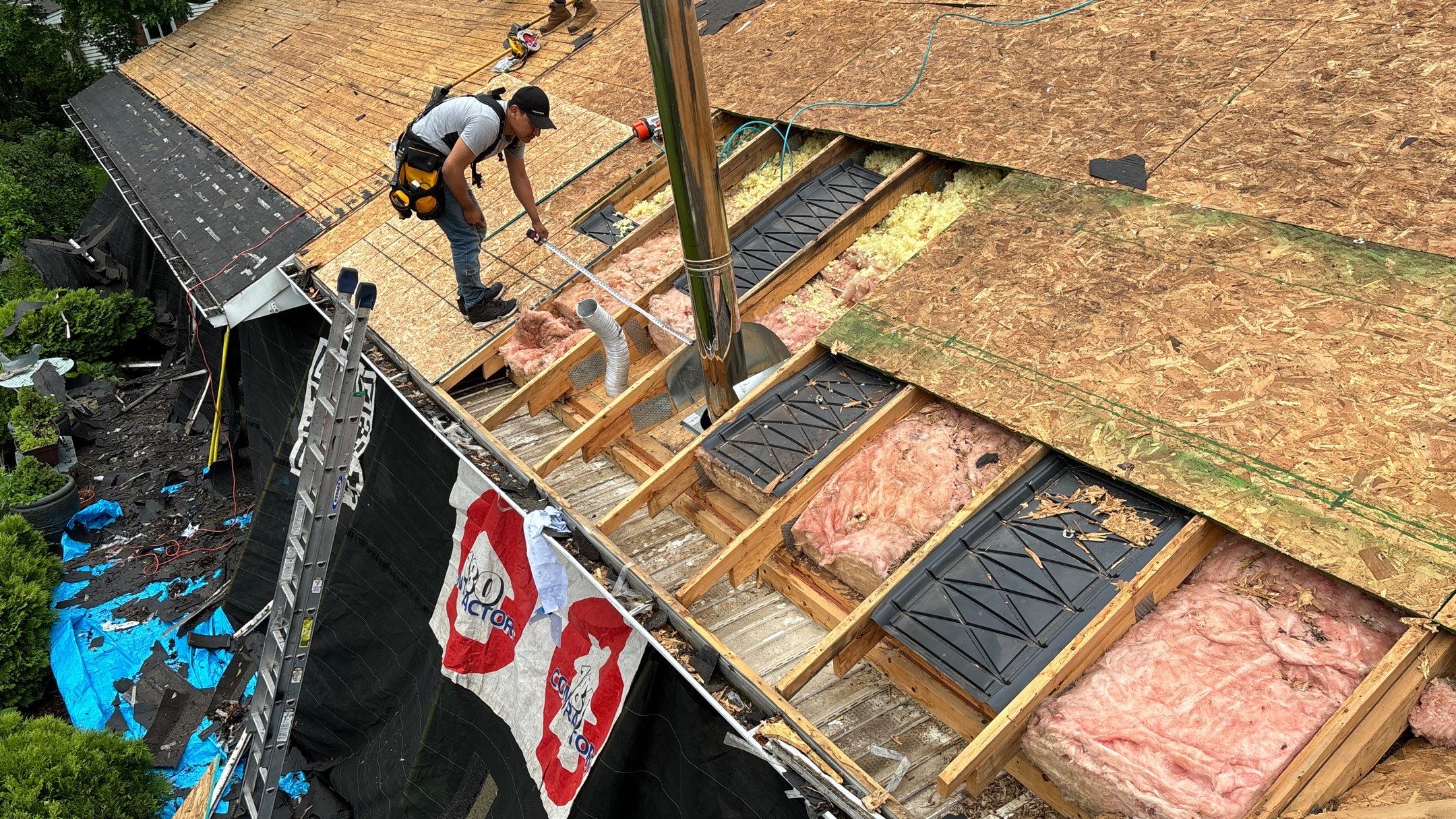Roof Replacement using CertainTeed Landmark Pro by 180 Contractors