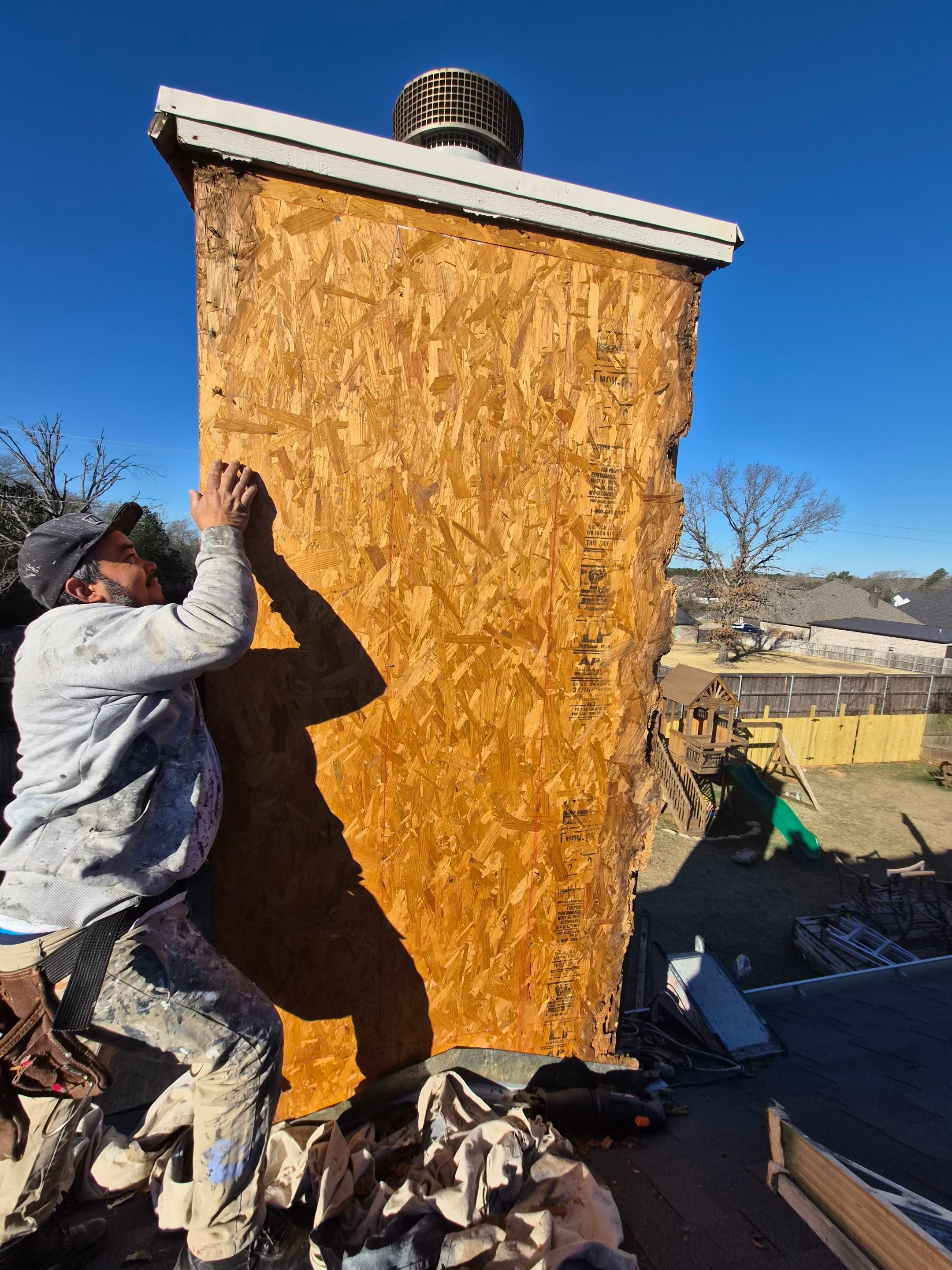 Exterior Painting & Chimney Restoration in Tyler, TX by Quality Coats Painting