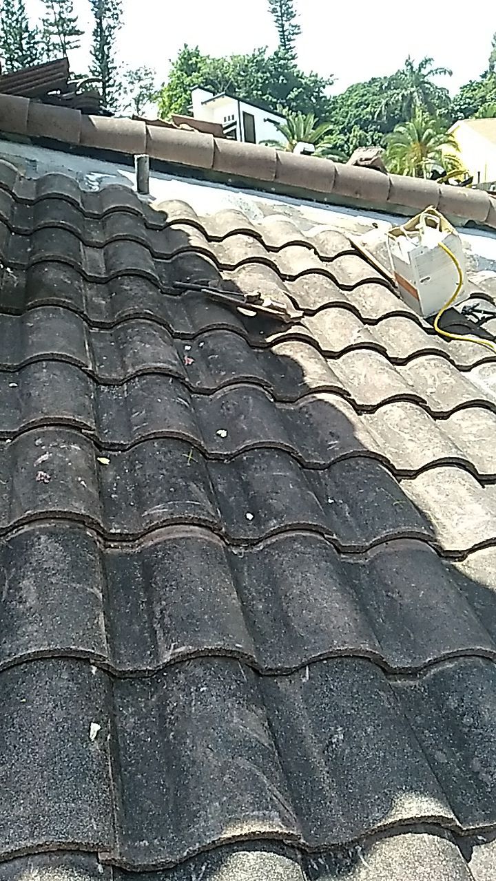 Tile Roof Valley Leak Repair and Interior Ceiling Restoration in Davie by Aastro Roofing