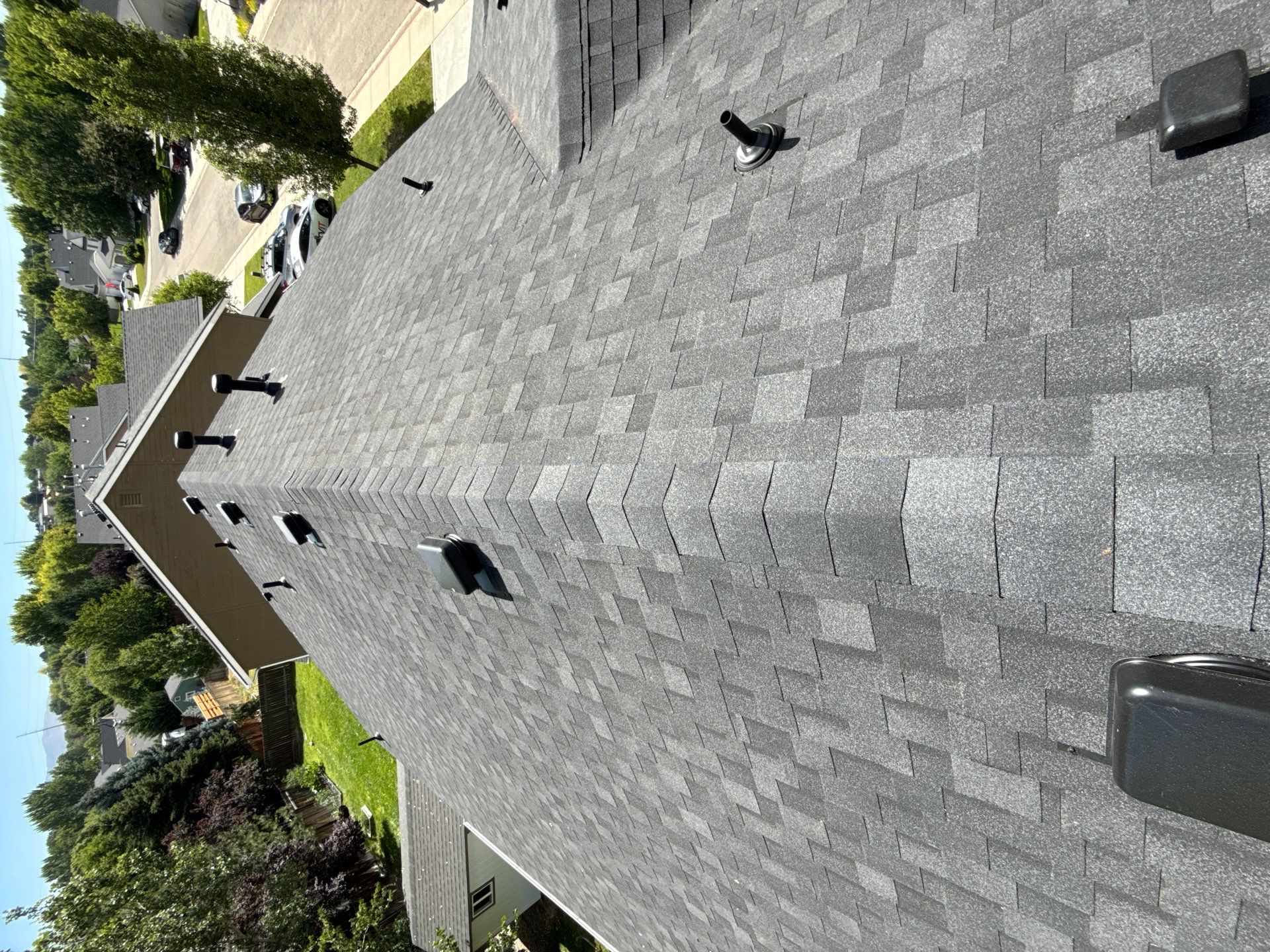 Residential Roof Replacement and Sheathing Repair in Boise by Olive Roofing