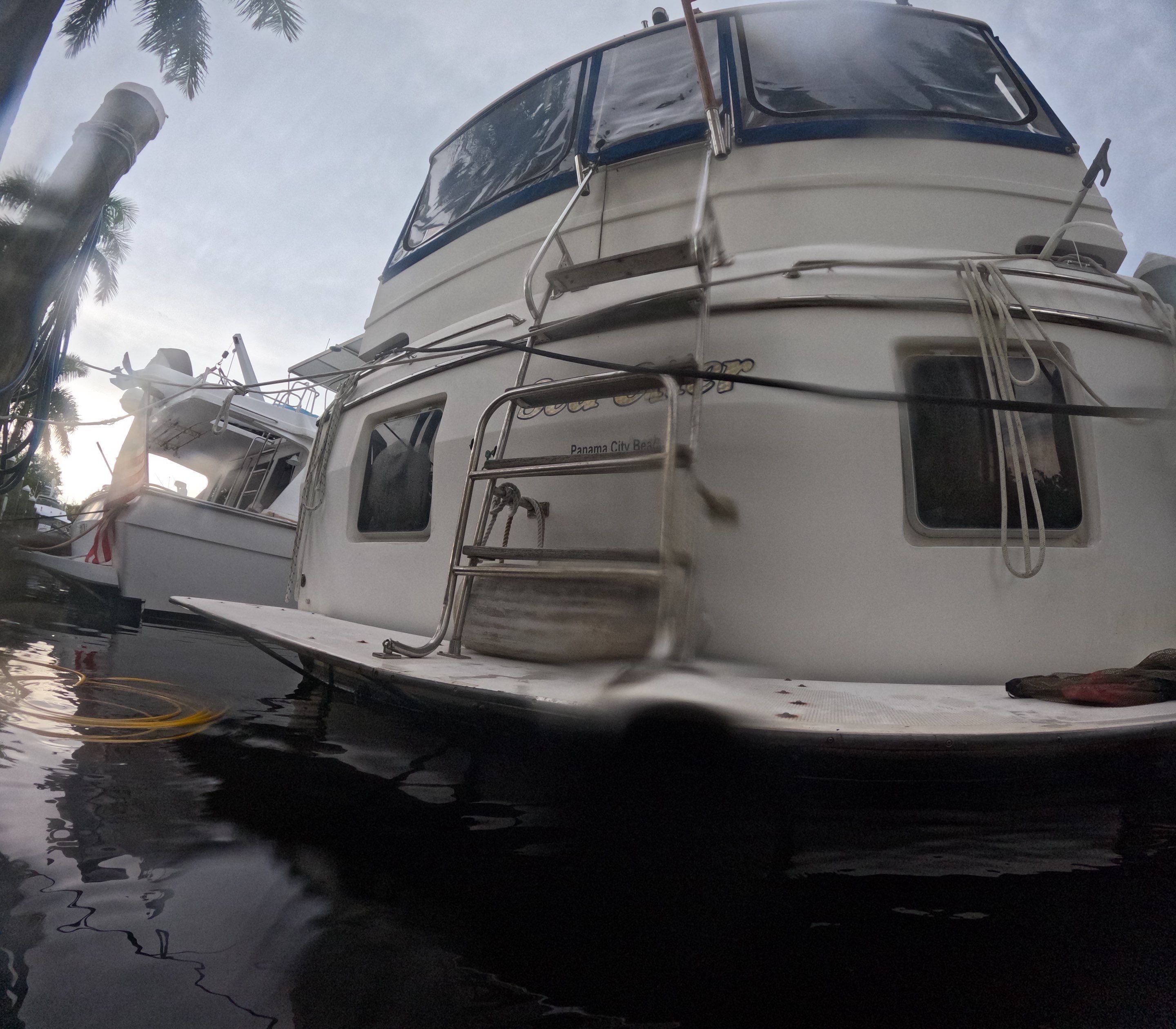 Project in North Fort Myers, FL by Florida Hull Cleaning 