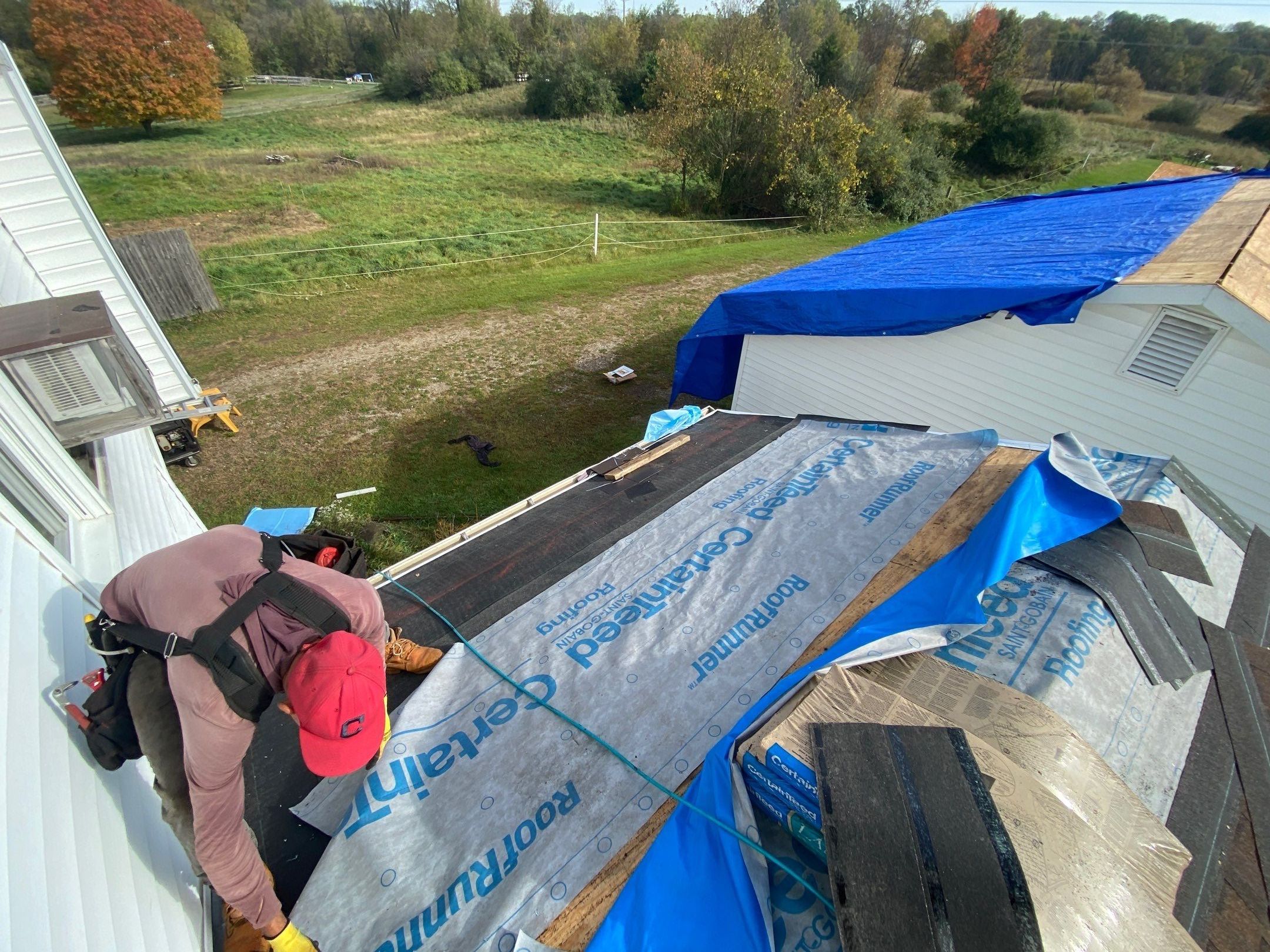 Roof Replacement using CertainTeed Landmark by 180 Contractors