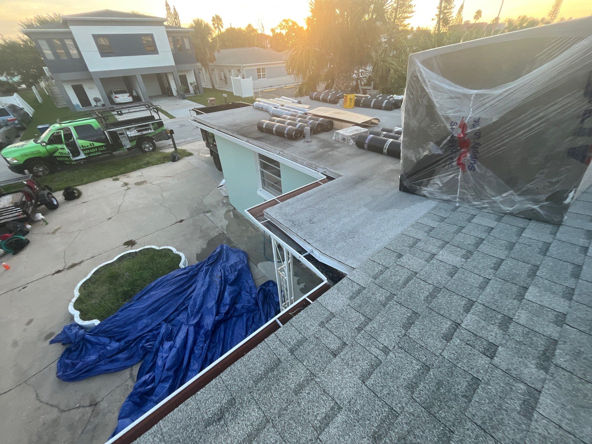 Project in Madeira Beach 33708 by Mitchell Roofing Company LLC