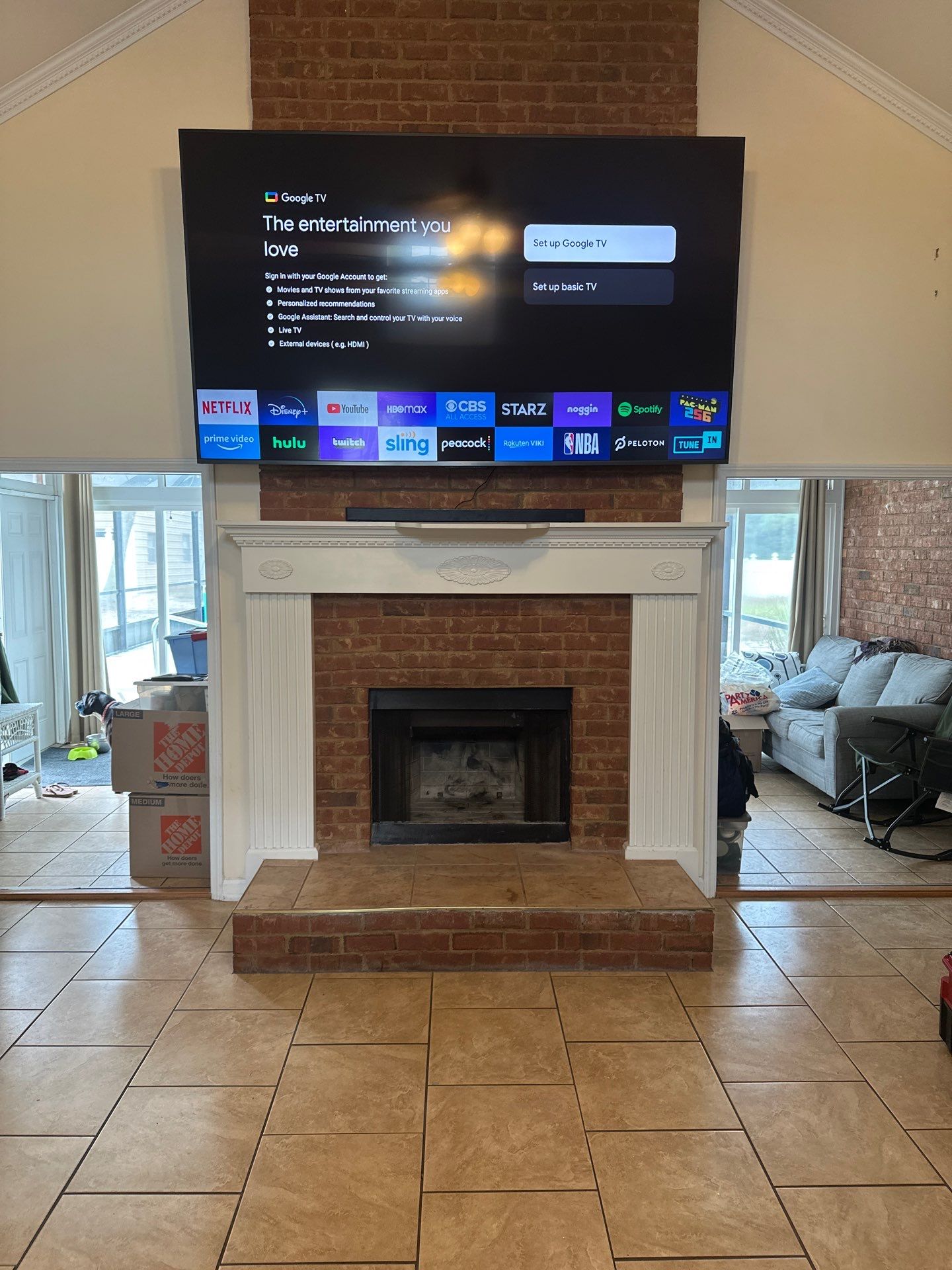 Oversized TV Mounting Projects by Hangman Mounting & Installation 