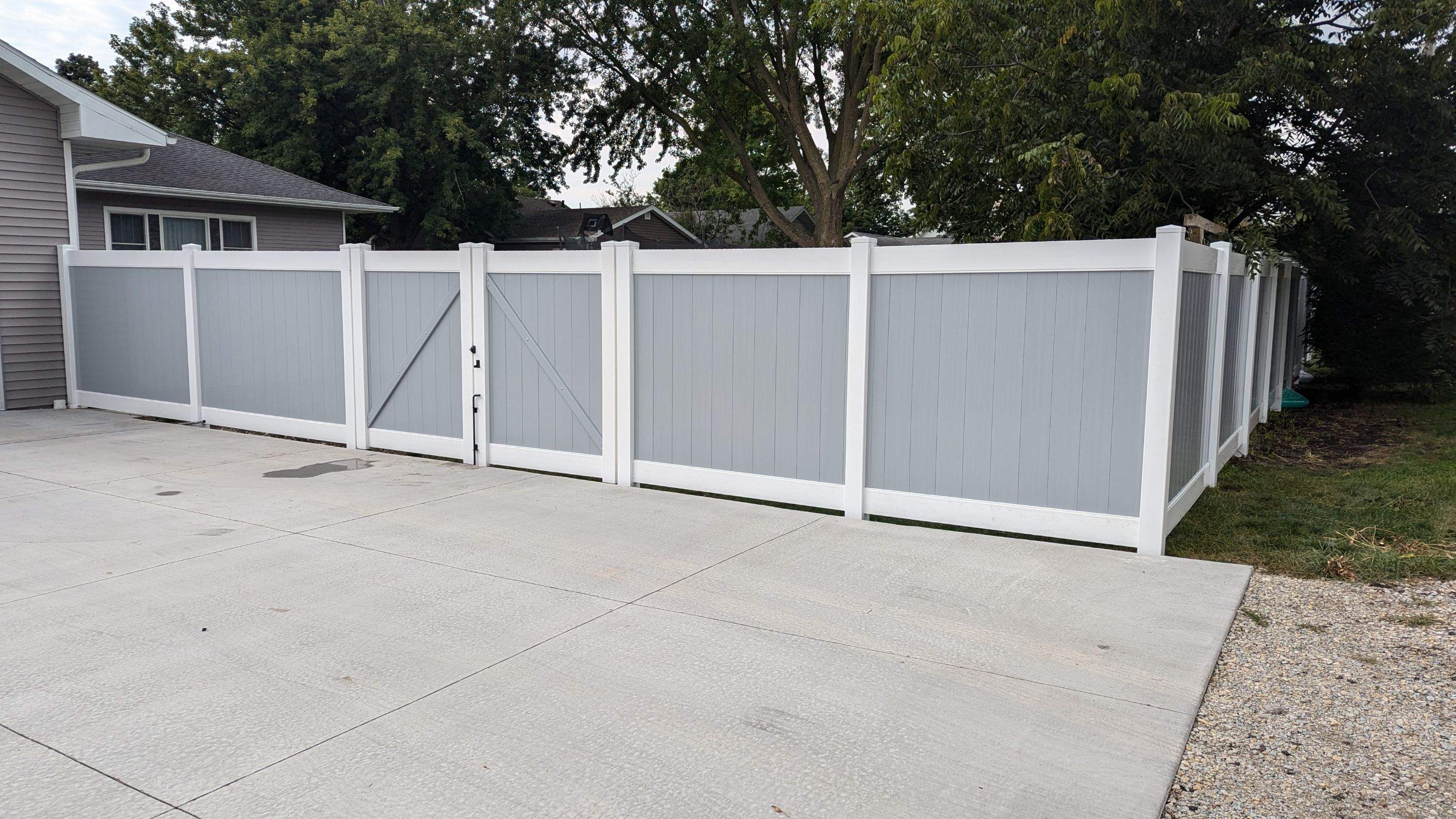 Project in Dike by Perfect Picket Fence and Stain