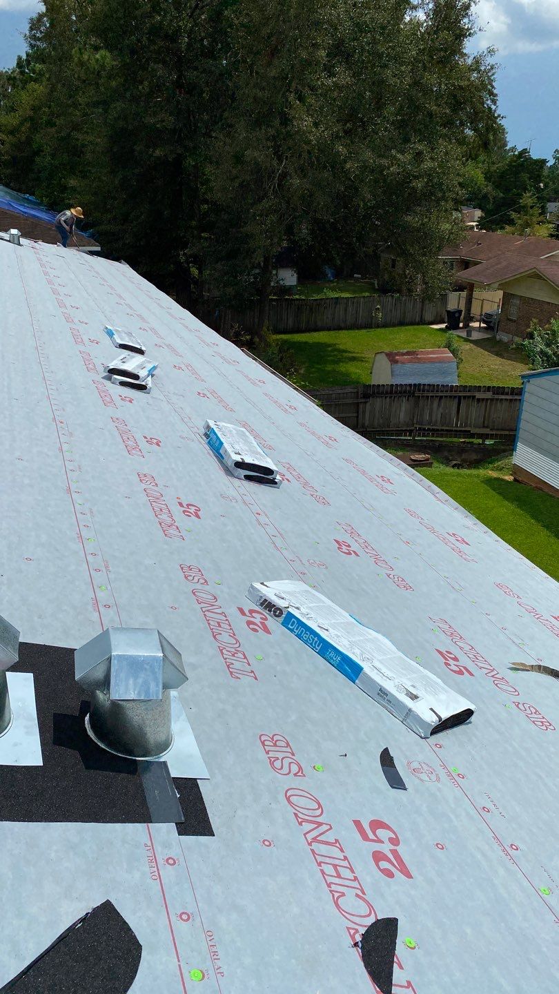Commercial Roofing Installation using Roof Replacement by American Roofing & Construction LLC