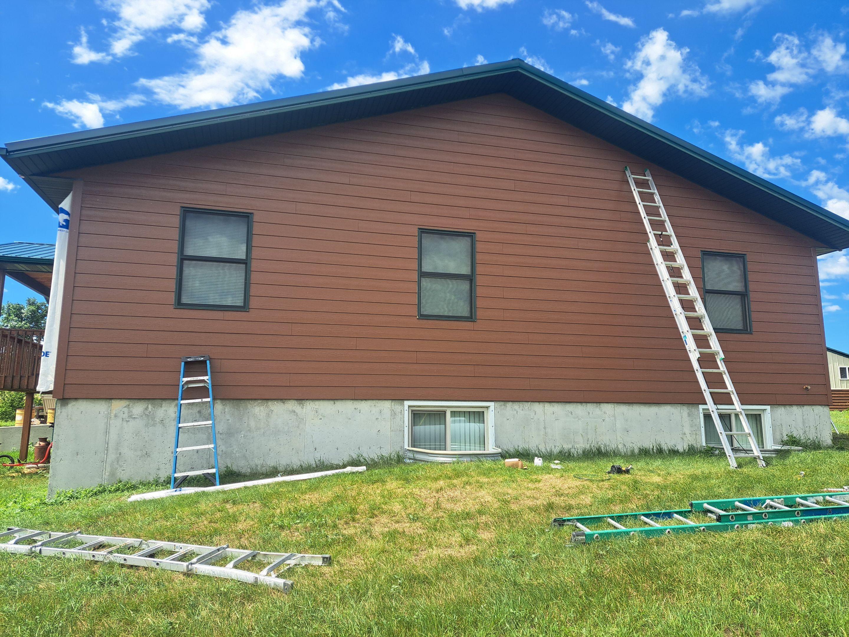 Exterior Installation using James Hardie by Weather-Tite Exteriors LLC