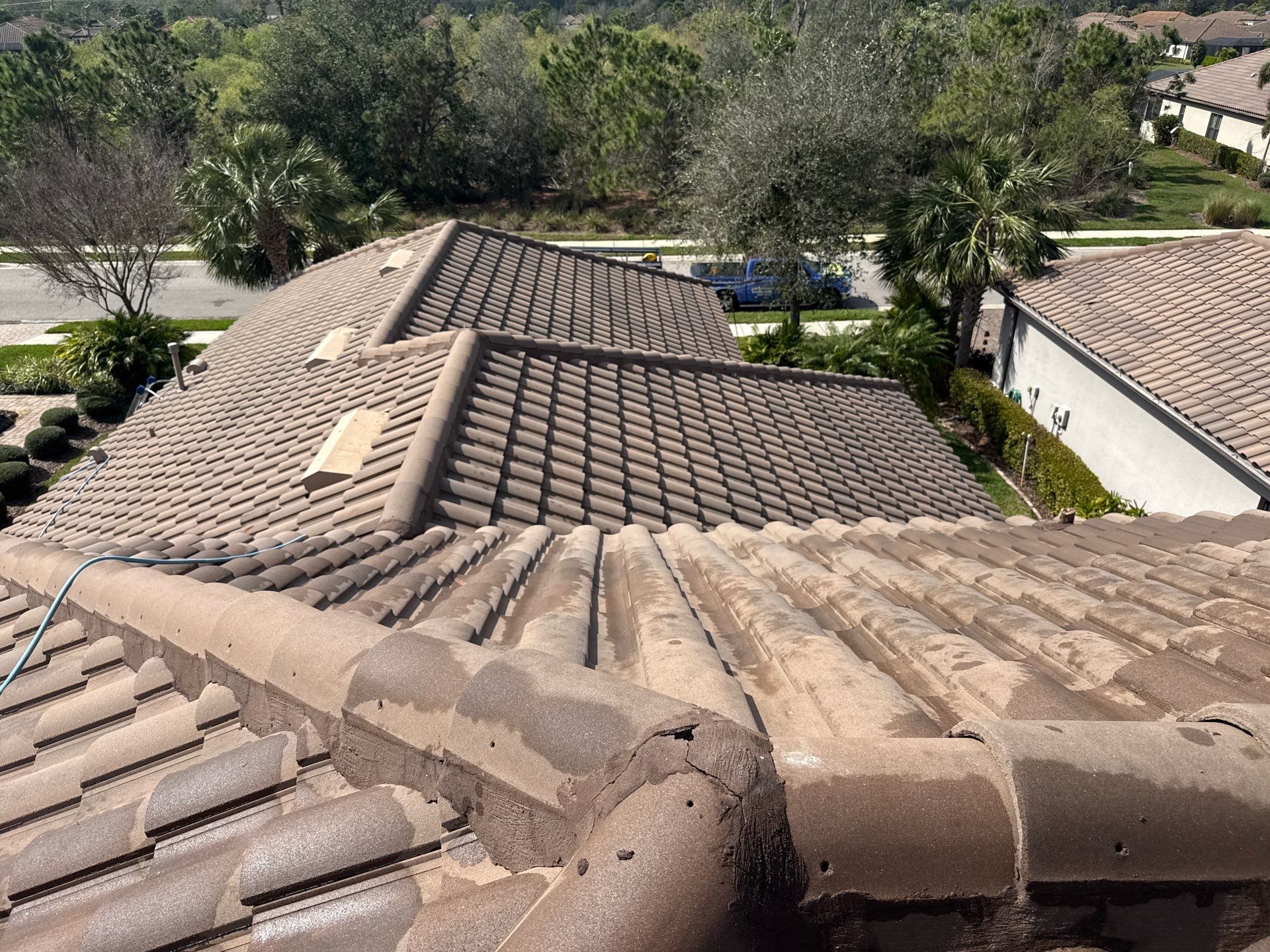 Tile Roof & Pool Deck Cleaning in Artisan Lakes Esplanade, Palmetto, FL – Sunshine AquaWash by Sunshine AquaWash