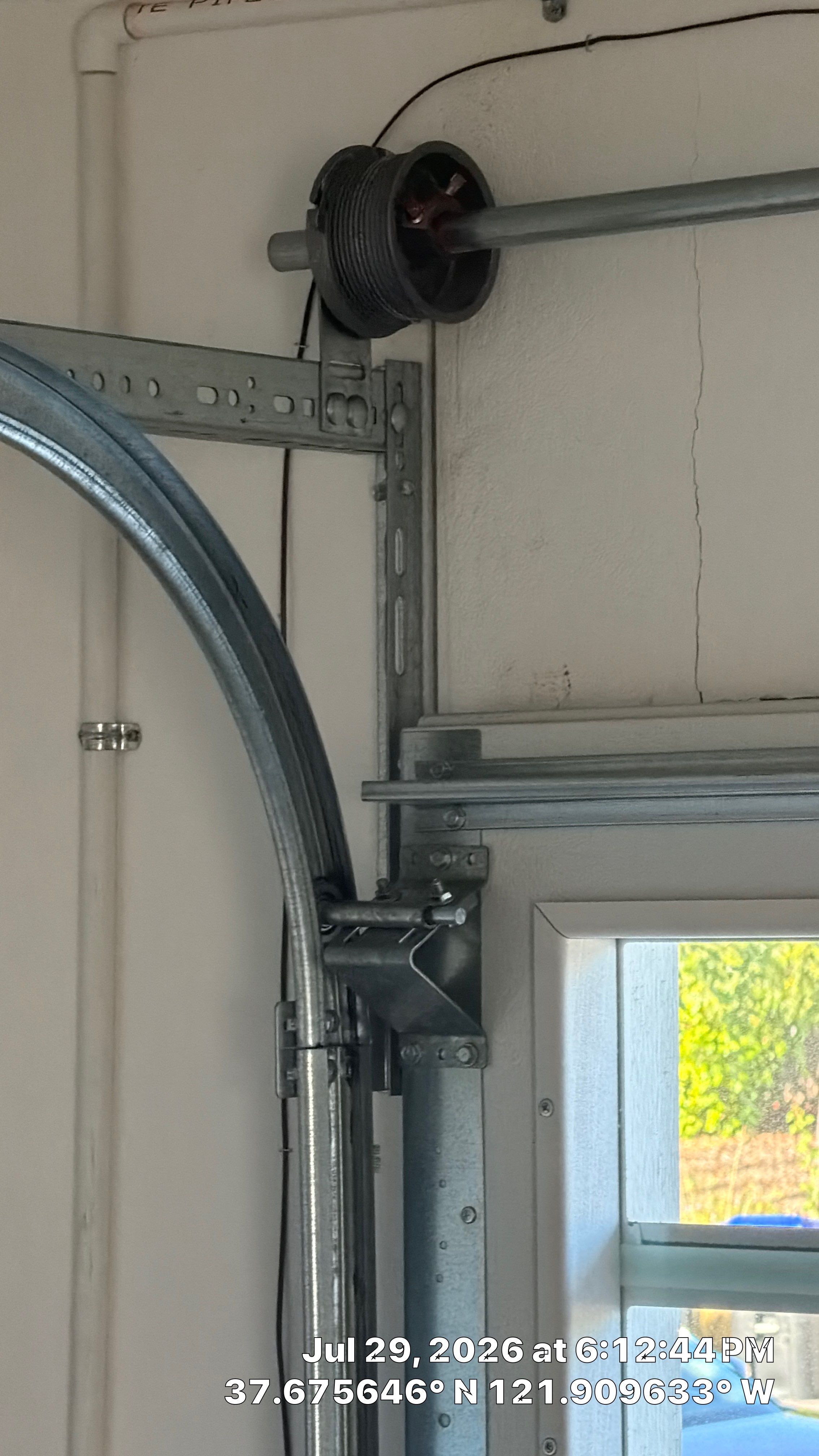 Torsion Spring Replacement and Hardware Upgrade in Pleasanton by Valiant Garage Door