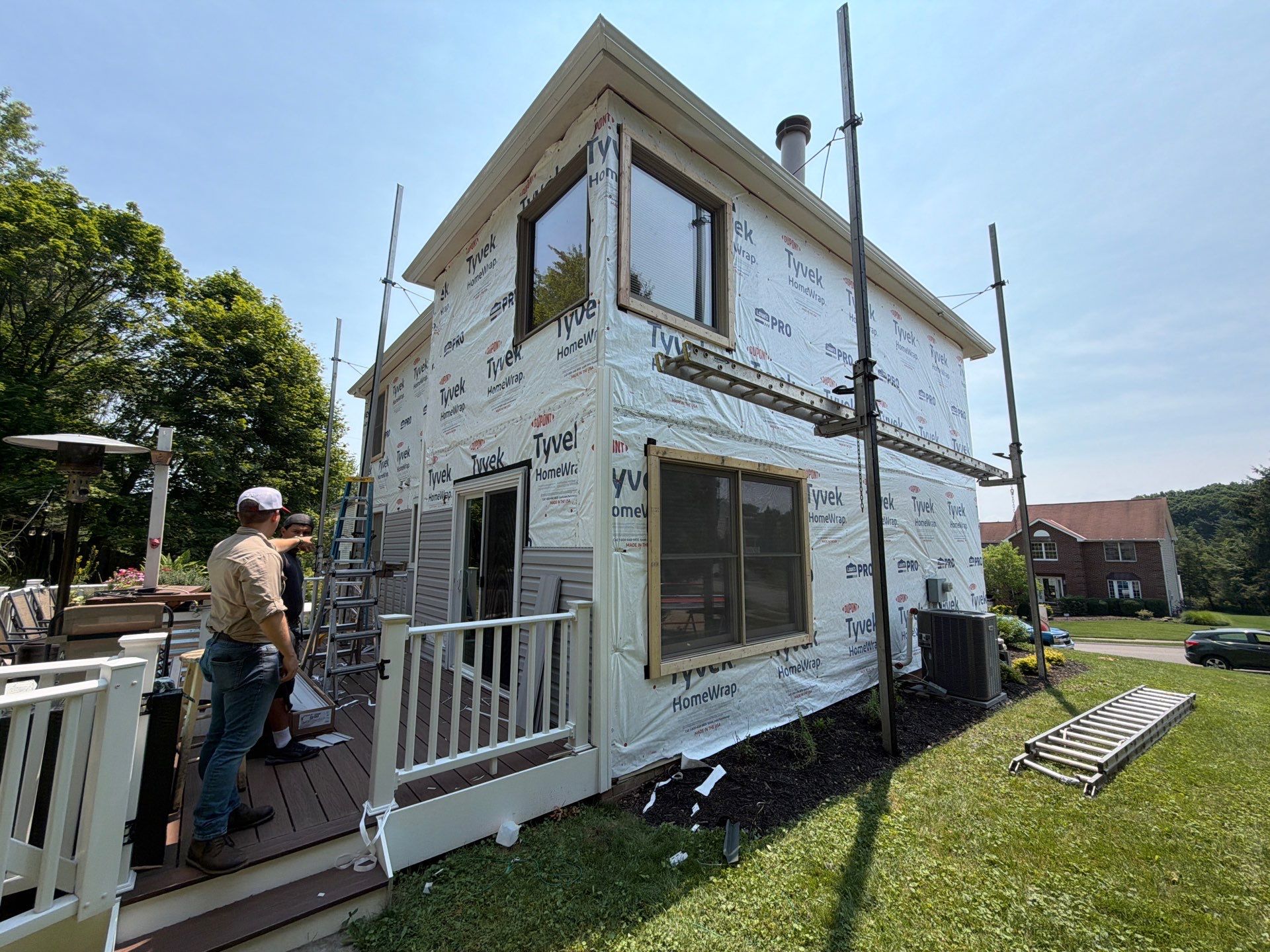 Full Residential Vinyl Siding Renovation With Mastic Cedar Discovery Shingle Shake and Ovation Lap Siding by Ideal Siding Pittsburgh
