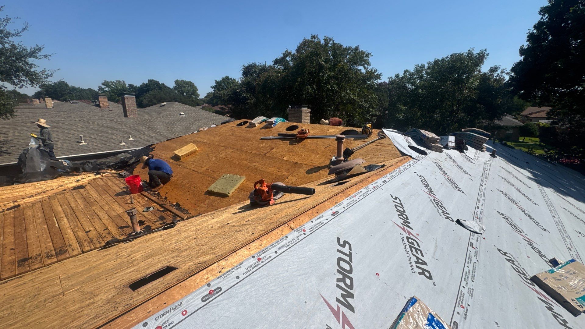 Project in Garland by Rhino Roofing and General Contracting, LLC