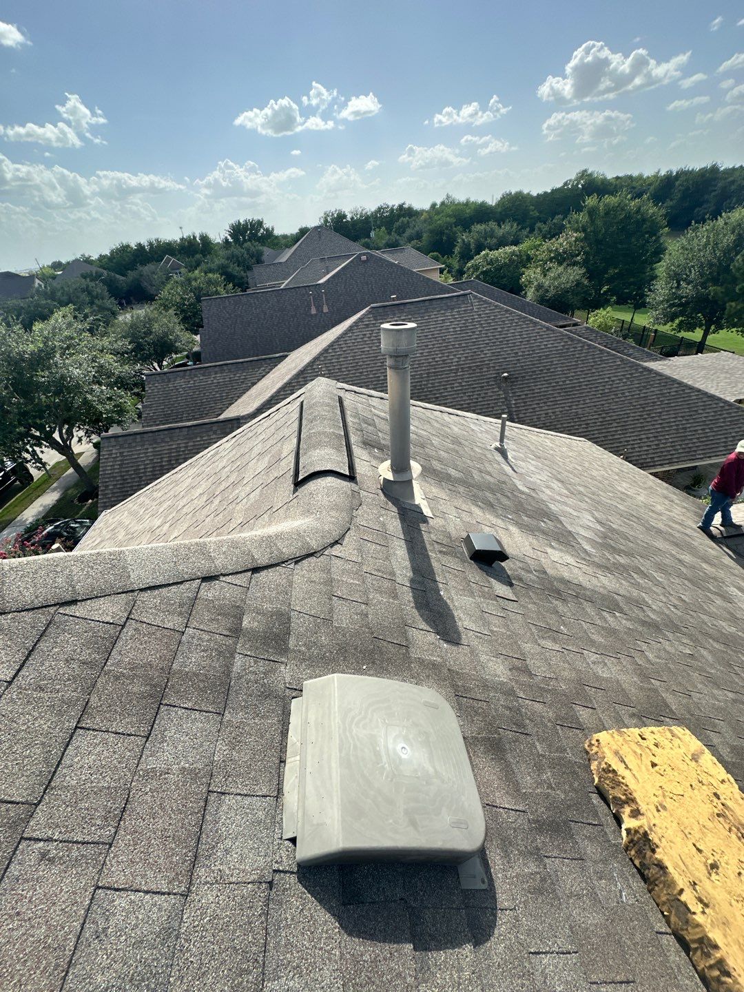 Residential Roofing Installation using Owen's Corning Duration (Lifetime) Shingles by Roof Repair Company