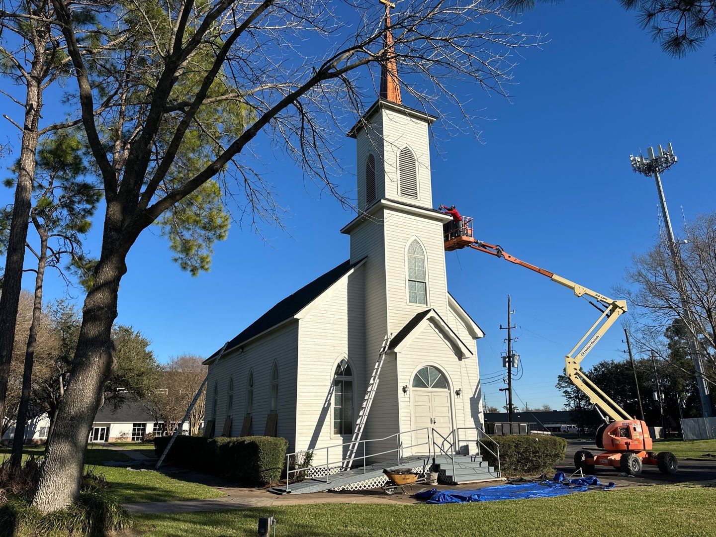 Church Roof Replacement by Houston Roofing & Construction