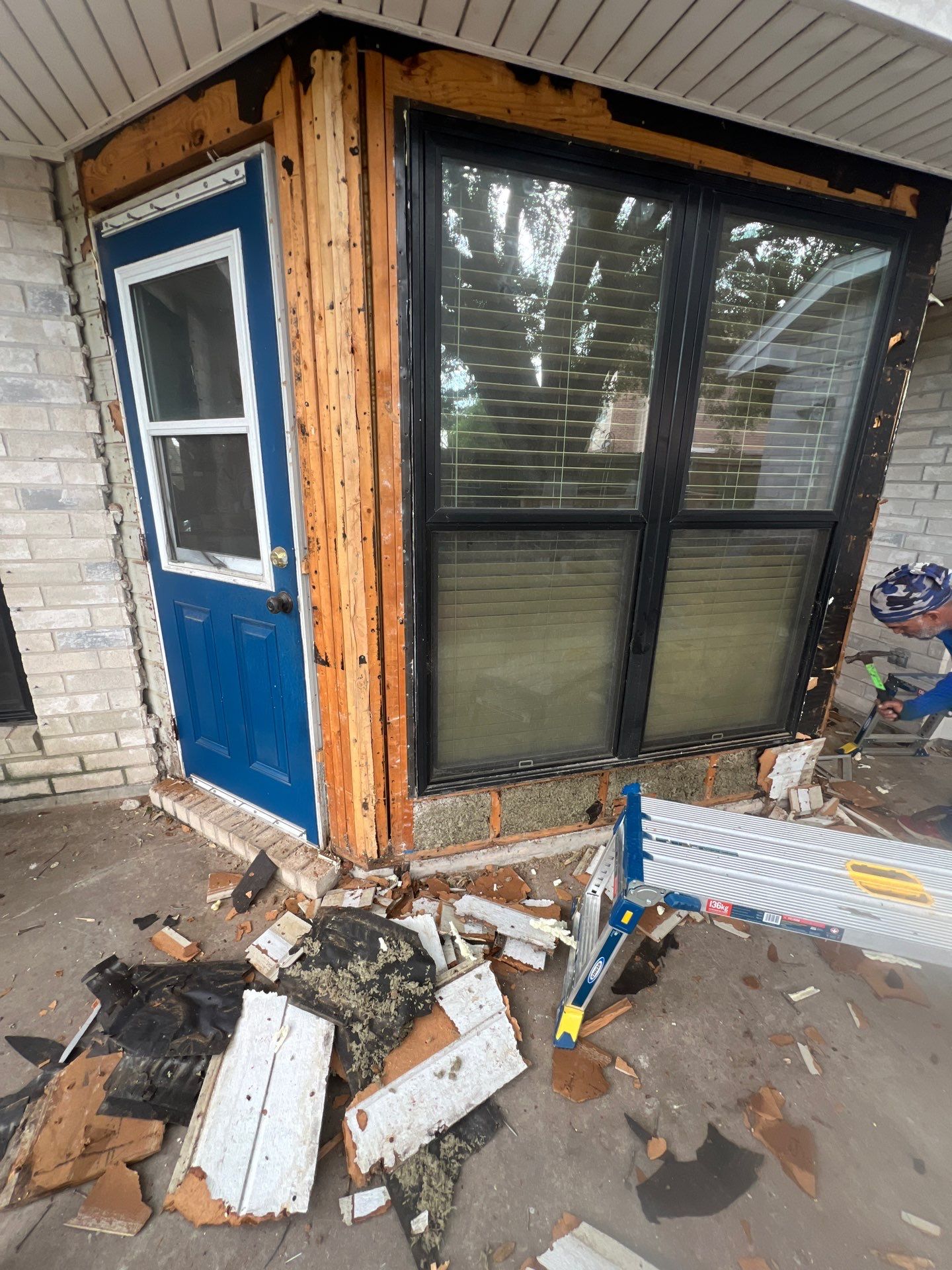 Rotting away under the Oaks by Bayfront Roofing and Construction