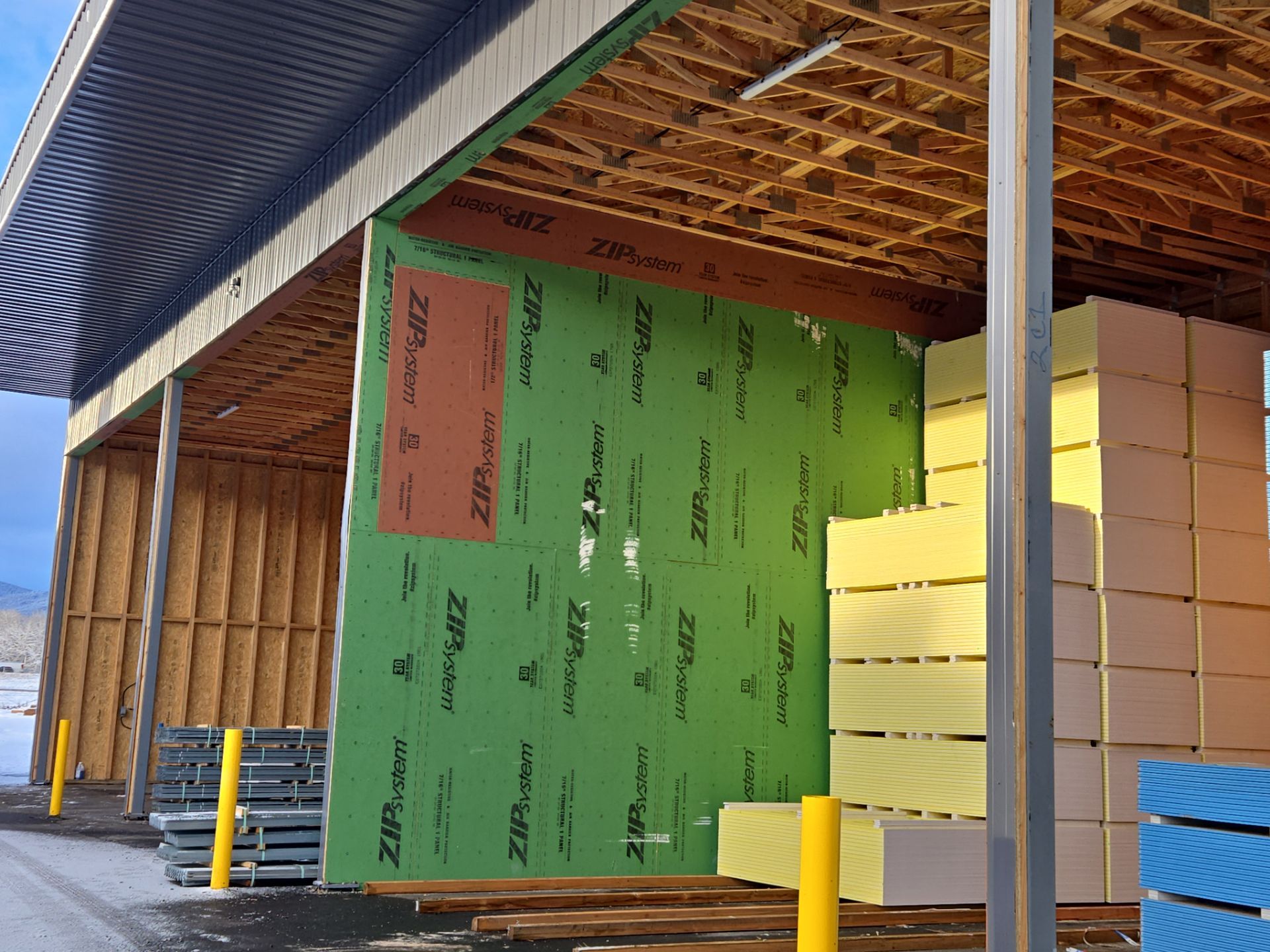 Foundation Building Material Slips by Blue Room Construction LLC