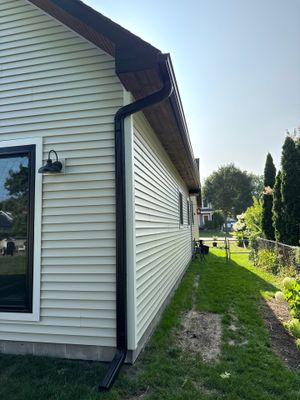 Residential Gutter and Downspout Installation in Elk Rapids
