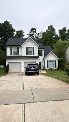 Roof and gutter replacement by hail and wind damage