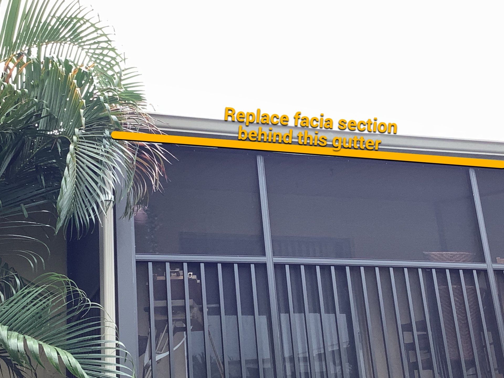 Aluminum Seamless Gutters using seal gutters in Sarasota Fl by Gutter Professors