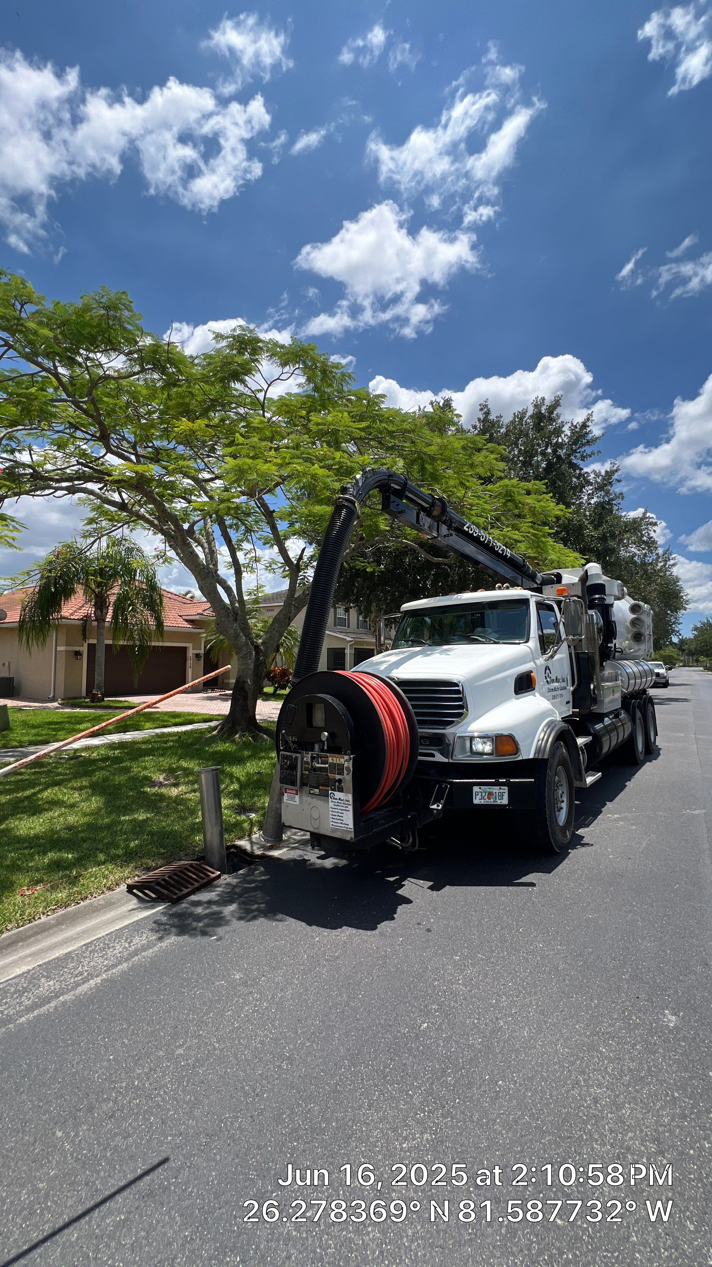Naples Association Stormwater System Cleaning by APS Power & Water
