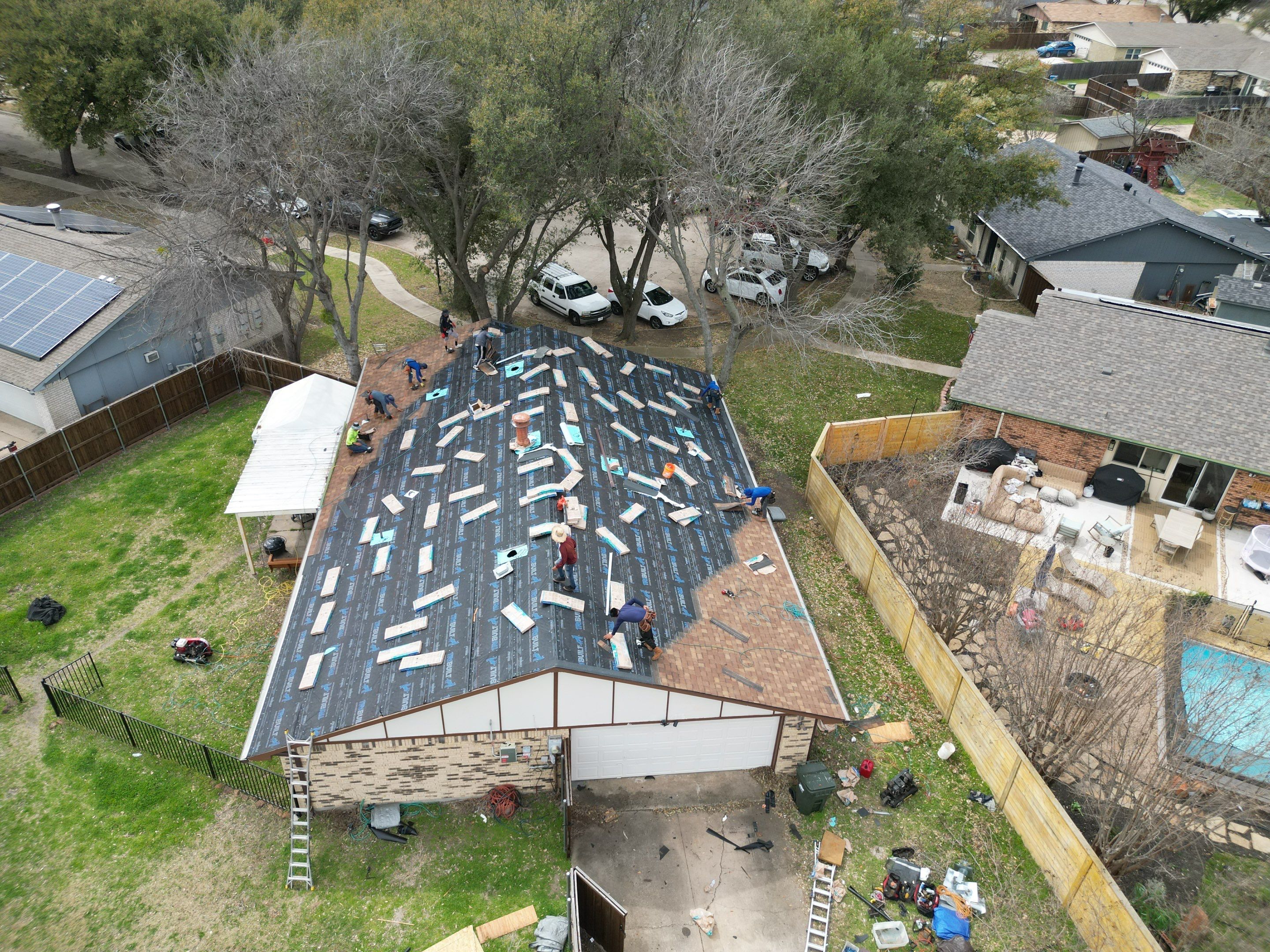 Project in The Colony by Rhino Roofing and General Contracting, LLC