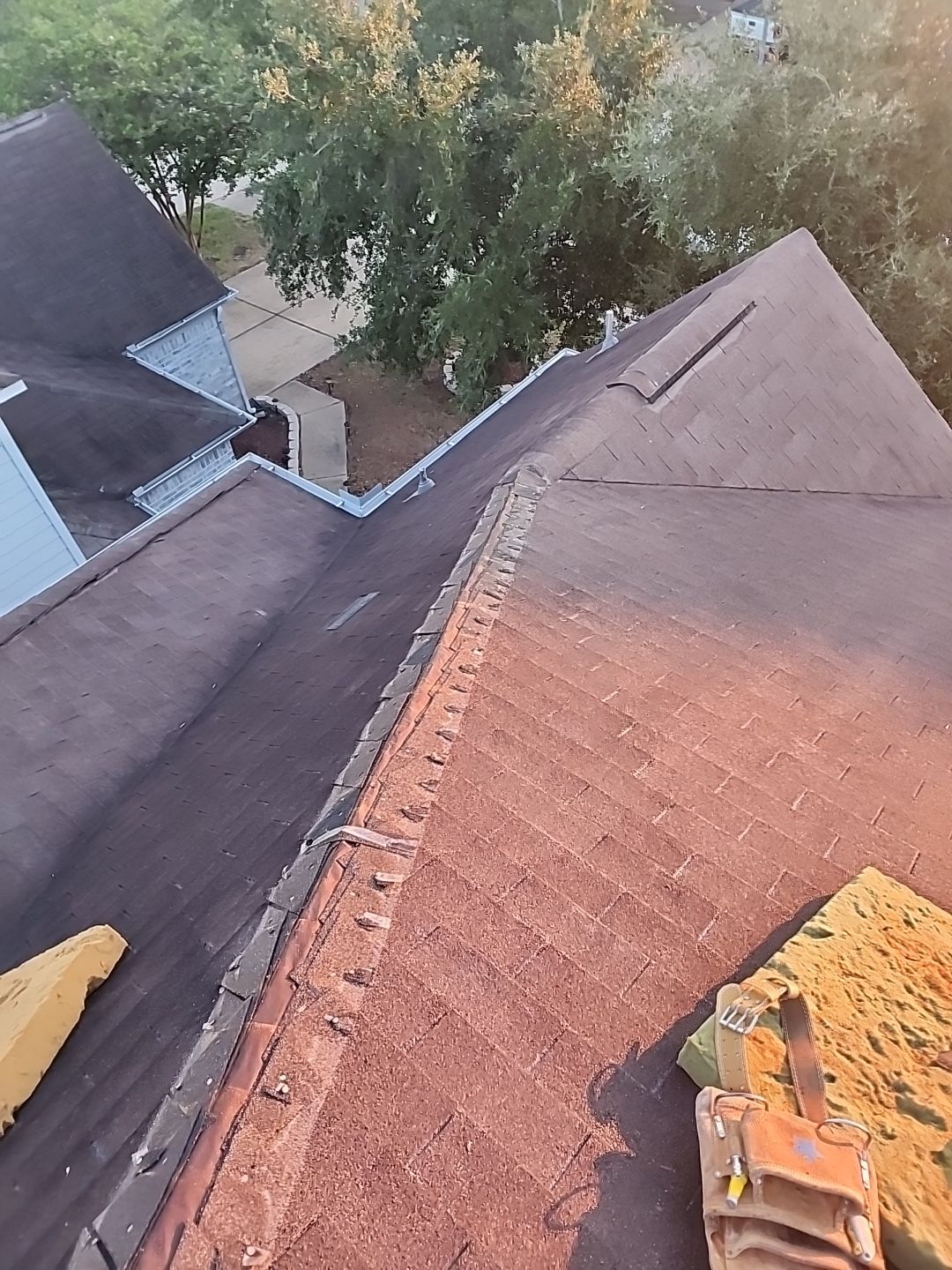 Residential Roofing Installation using Owen's Corning Duration (Lifetime) Shingles by Roof Repair Company