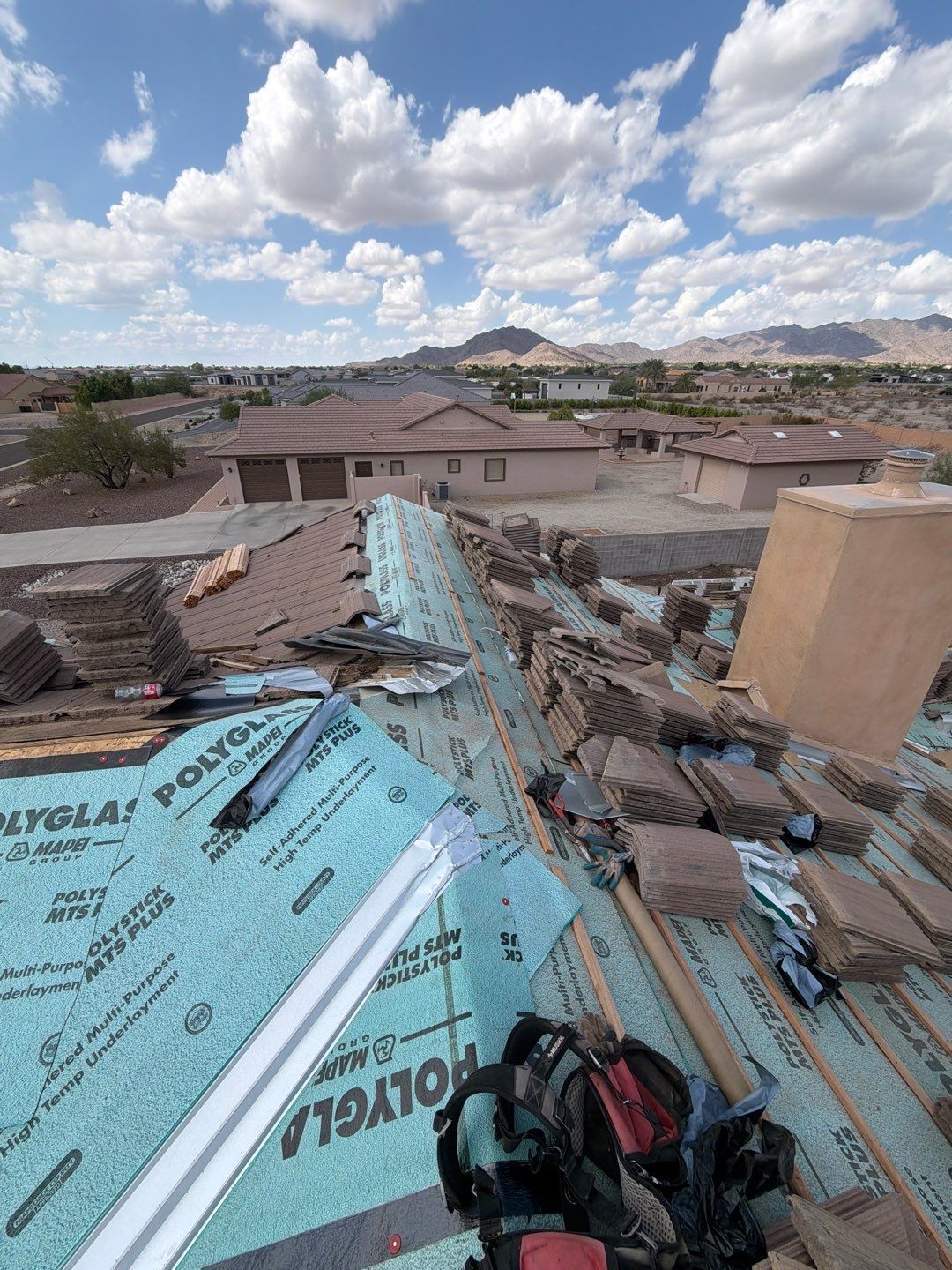 Project in Buckeye, AZ by Saint Roofing