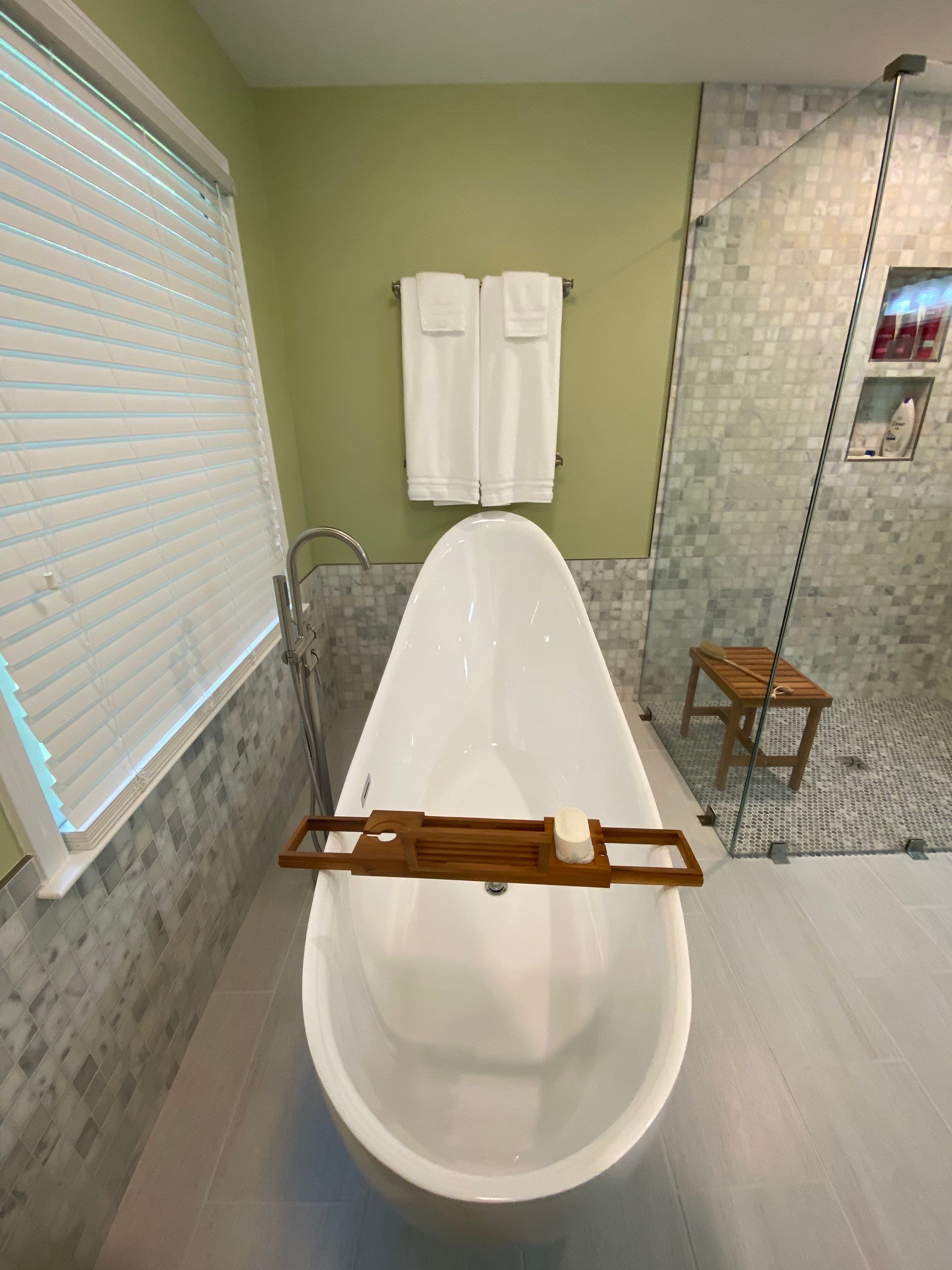 Master Bathroom Remodel with Freestanding Tub and Walk-In Shower in Kennesaw by Swift Home Renovations