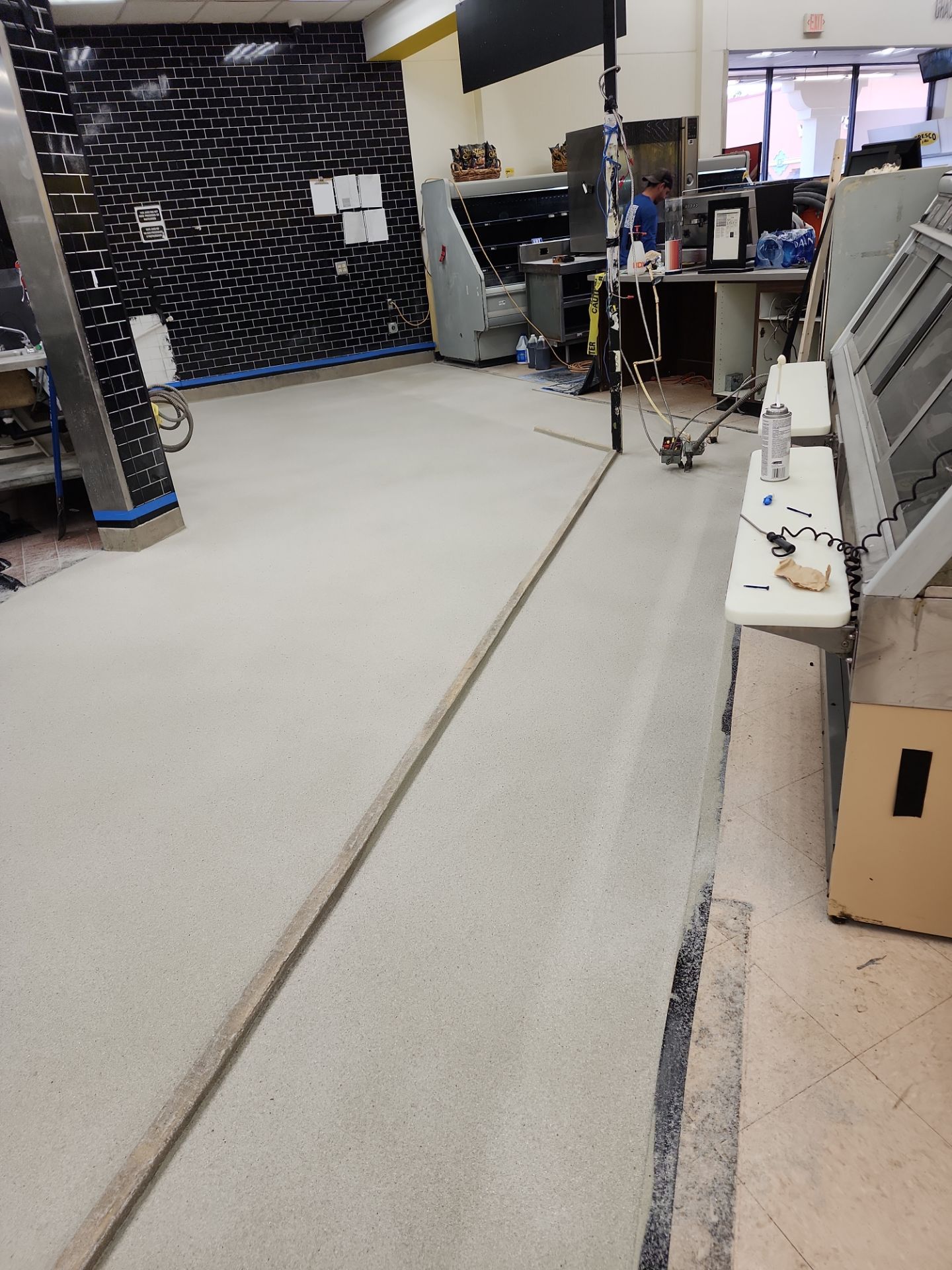 Fresco y Más Food Prep Area by Seamless Surfaces