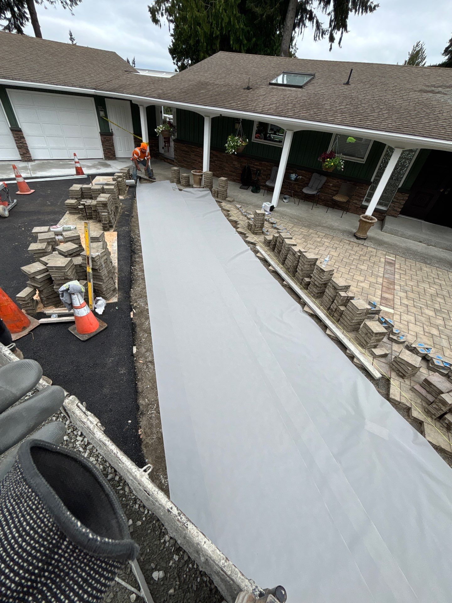 Pavers Driveway Renovation | Everett  by Jireh Asphalt & Concrete Inc 