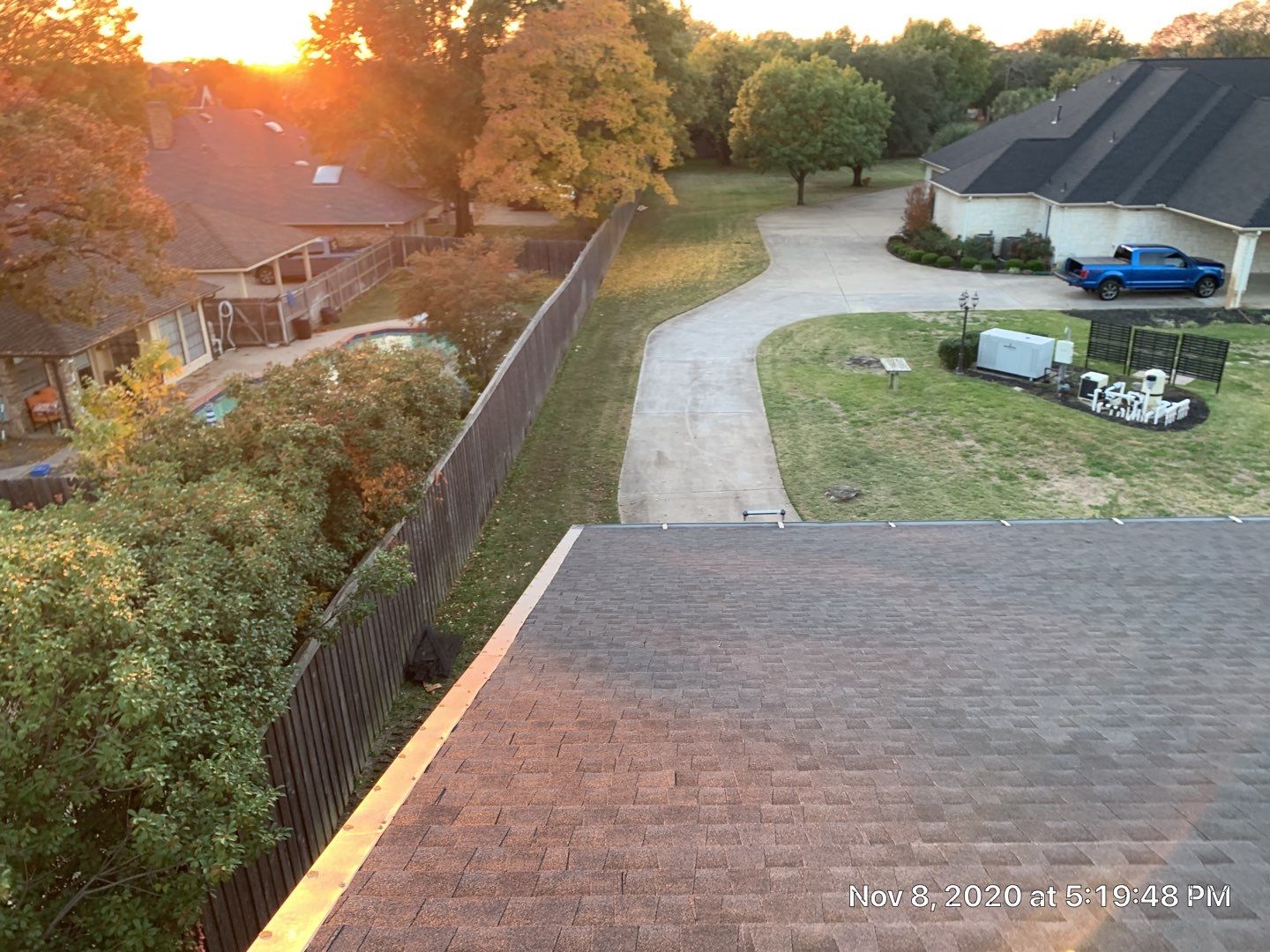 Huge Estate - Residential Roofing Installation using GAF Timberline HDZ Shingle System by First United Roofing & Construction