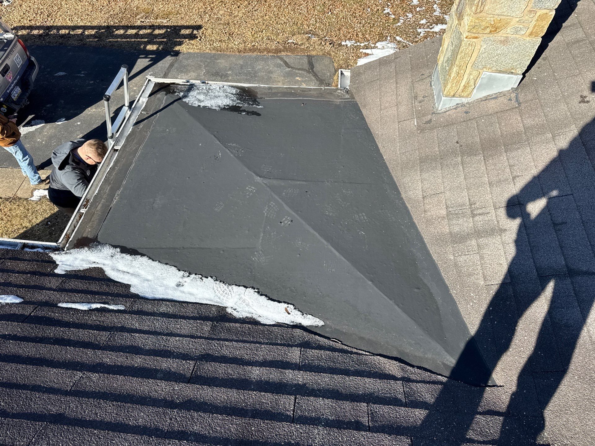 Structural Roof Rebuild and Low Slope Replacement in Gettysburg, Pennsylvania by Bealing Roofing & Exteriors