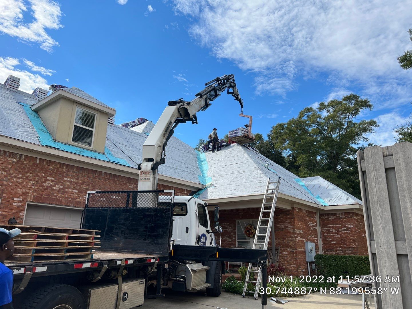 Residential Roofing Installation using Roof Replacement by American Roofing & Construction LLC