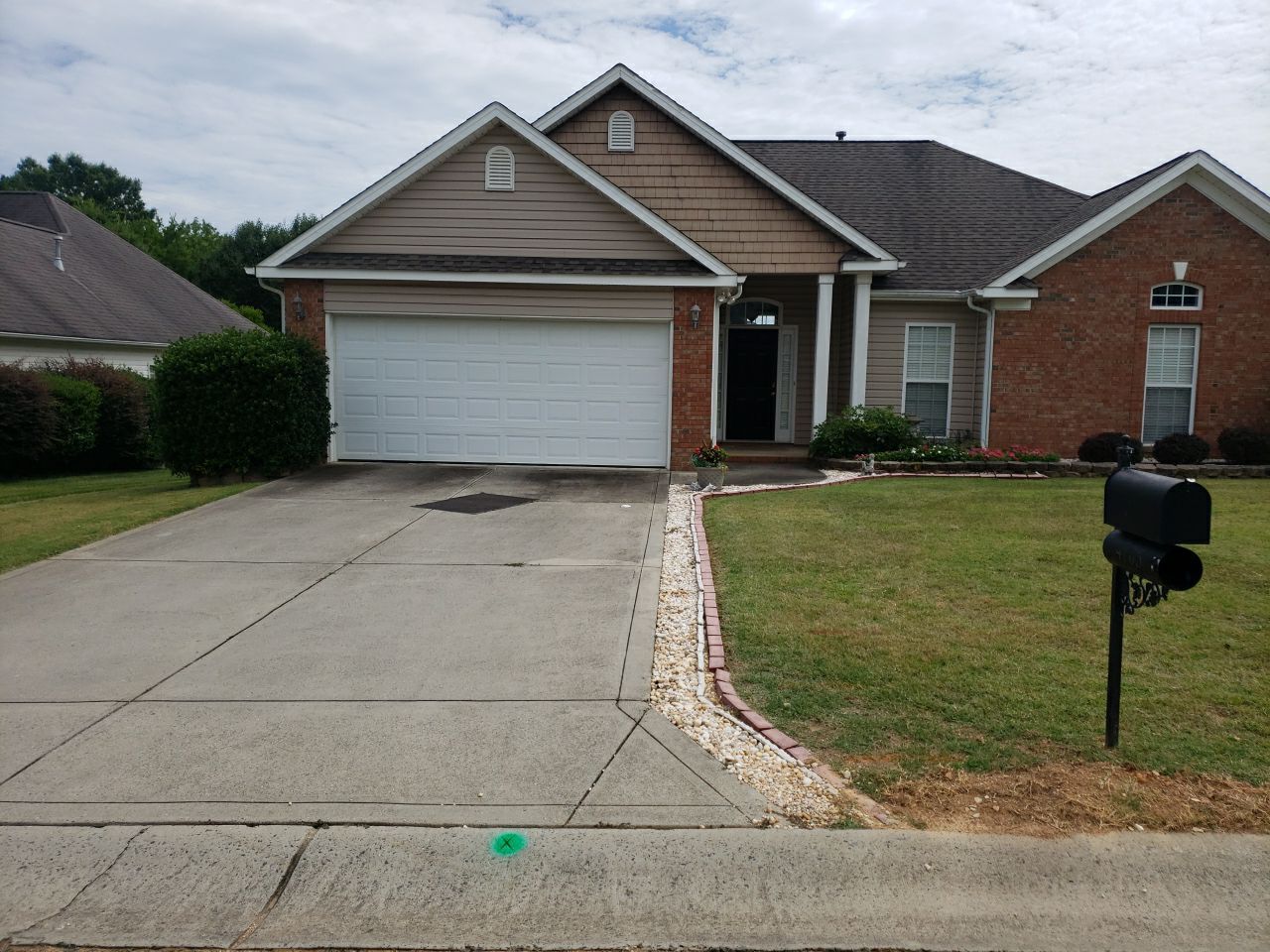 House Wash using cleaner by Power Wash Masters LLC