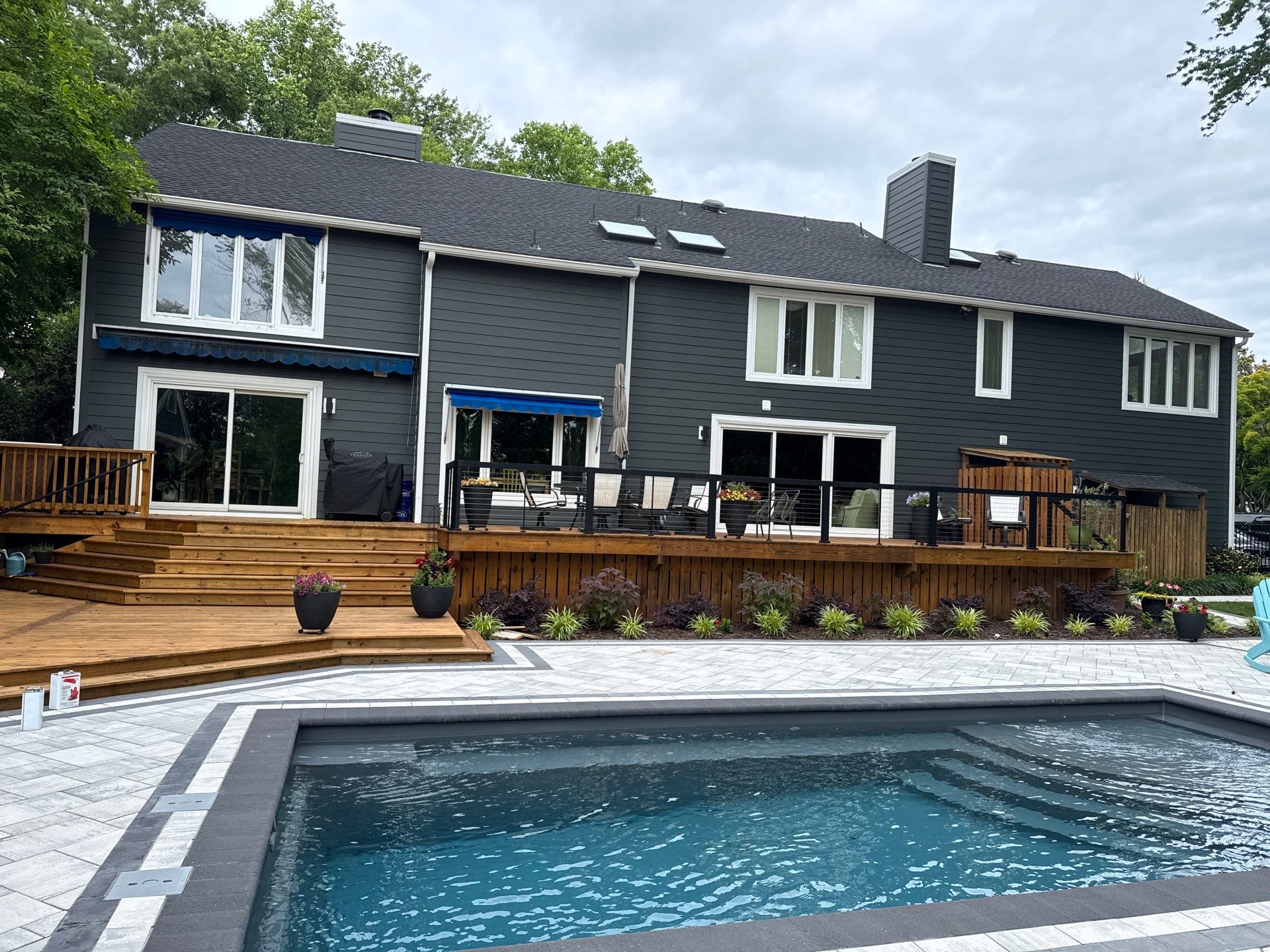 Exterior deck staining by AKK Painting LLC