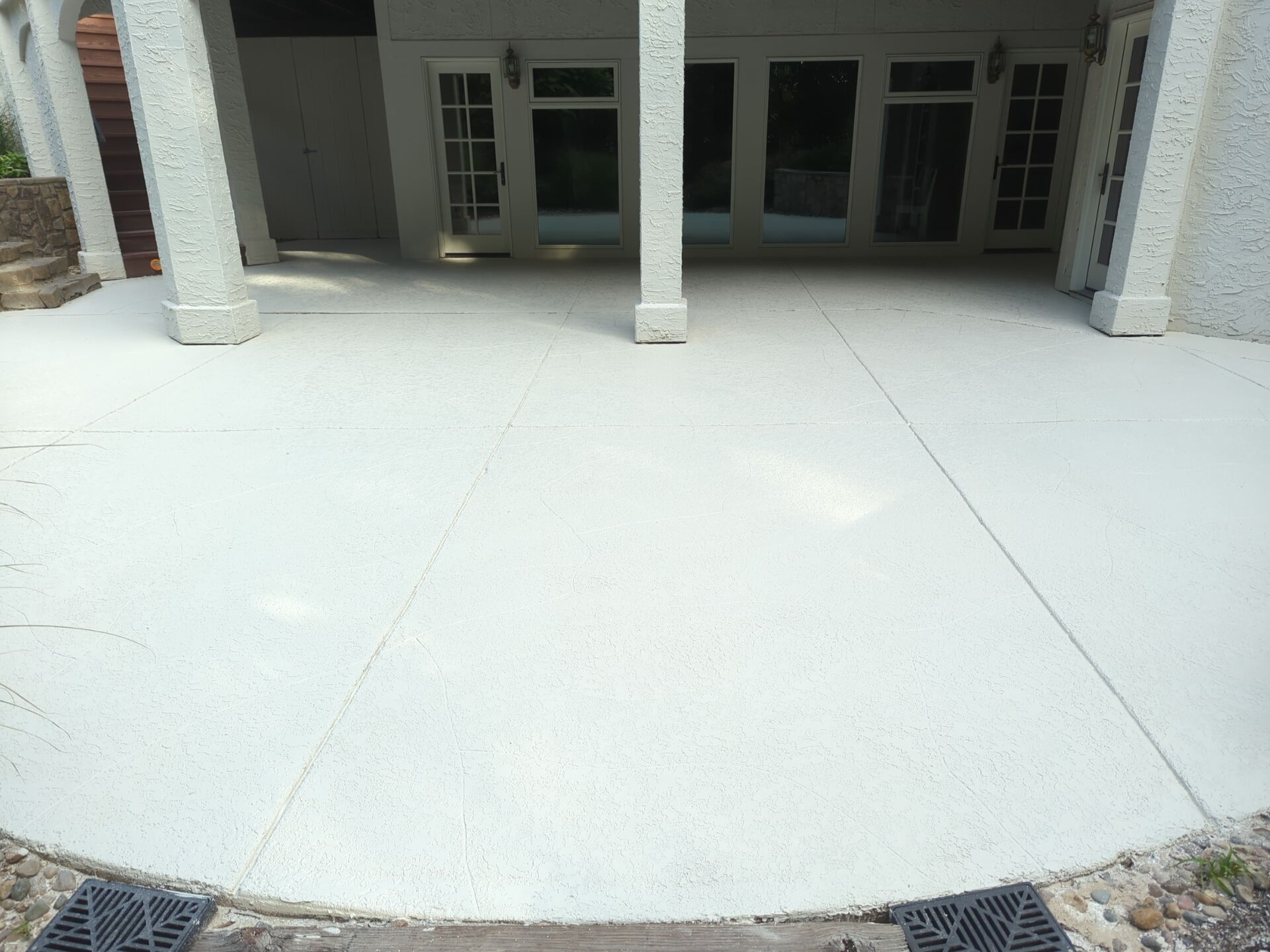 Pool Deck Resurface W/ Custom Scoreline - Olathe, KS by Big Red Decorative Concrete, LLC