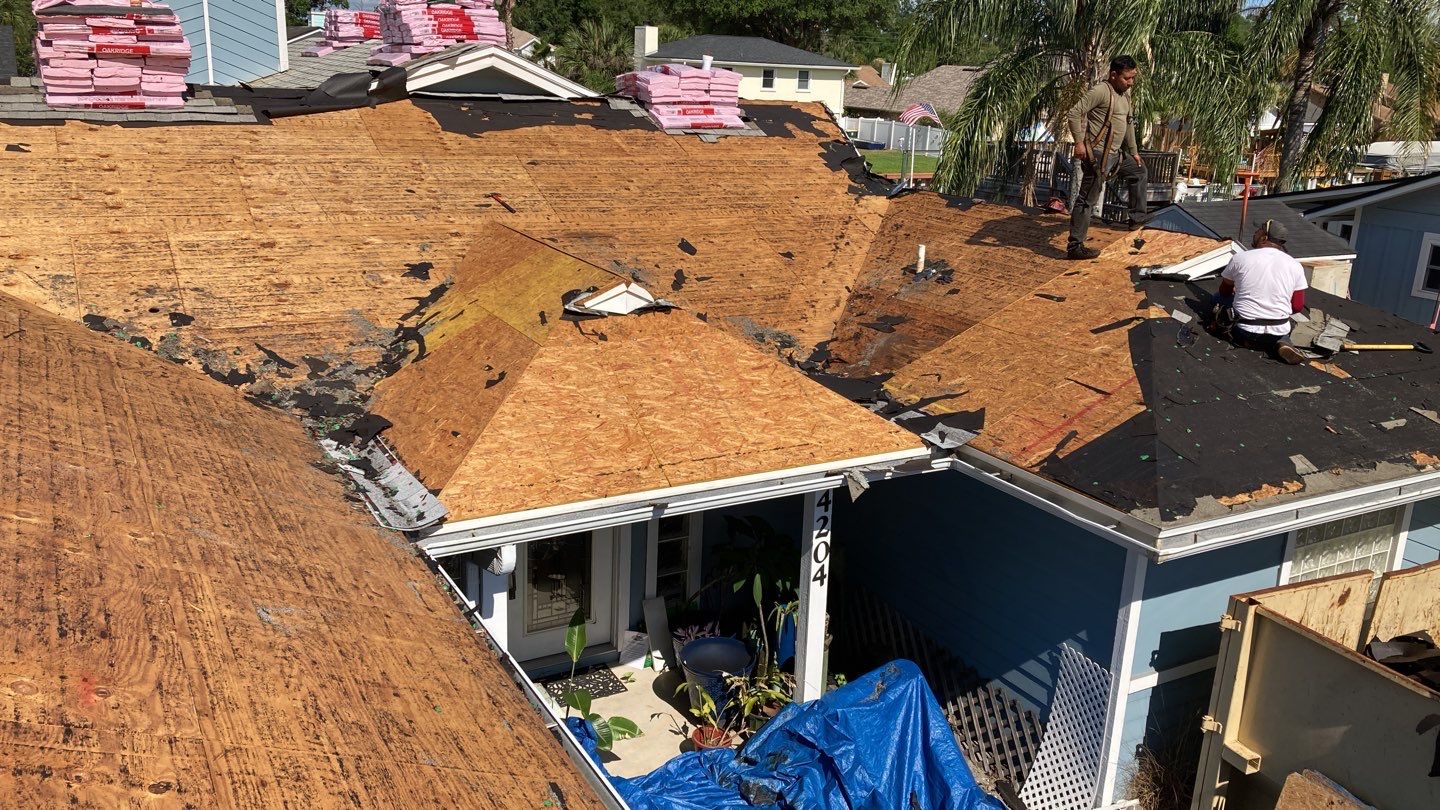 Residential Roofing Installation using Owens Corning TruDefinition Duration Shingles by Galaxy Builders, Inc.
