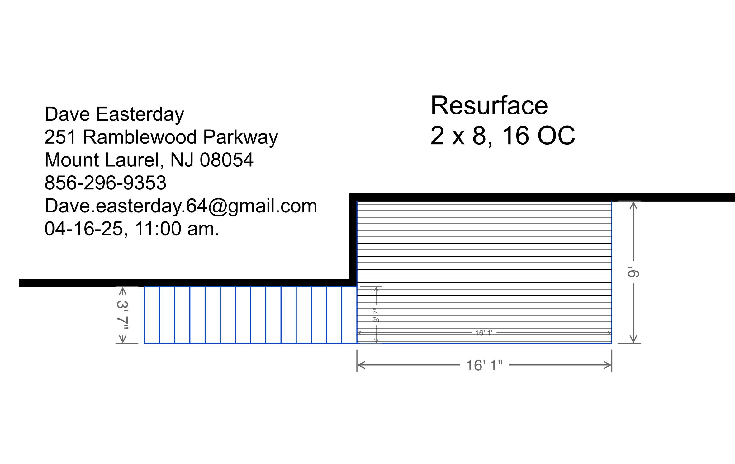 Deck Resurfacing in Mt. Laurel Township, New Jersey by deck guardian