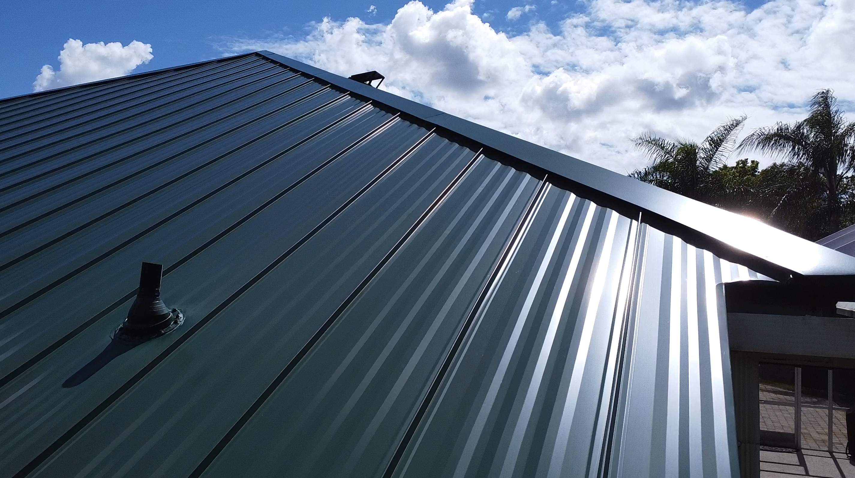 Kynar (Color Coated) Standing Seam Metal Roof Replacement by Sailfish Roofing