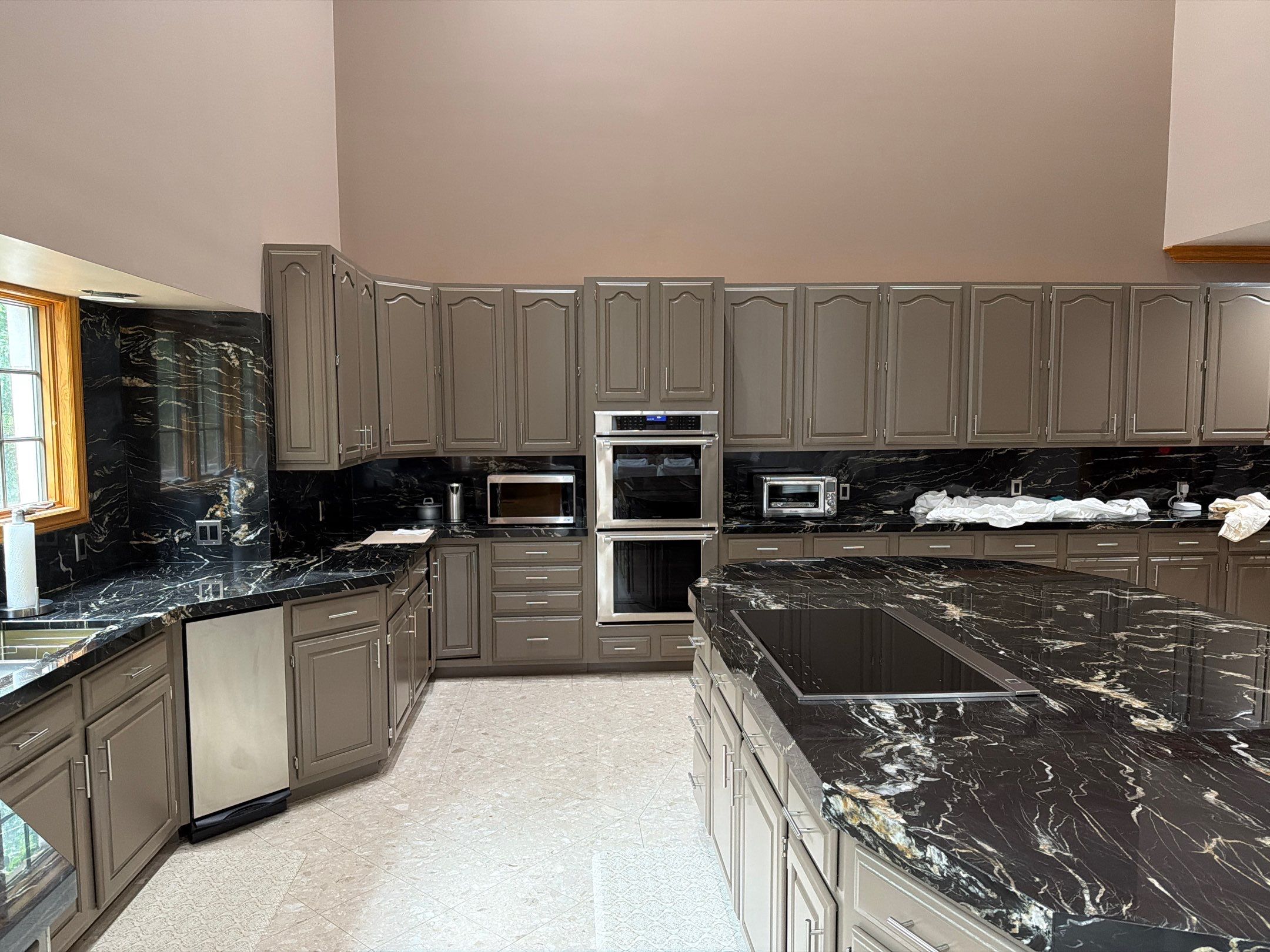 Complete Cabinet Refinishing in Bloomfield Hills by Top Shelf Painter