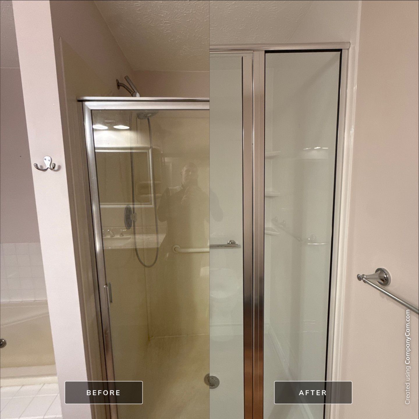 Jacuzzi Walk-In Shower and Bath Remodel in Harbor Springs by Rainbow Seamless Systems