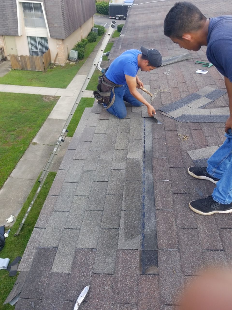 Residential Roofing Repair using Roof Replacement by American Roofing & Construction LLC