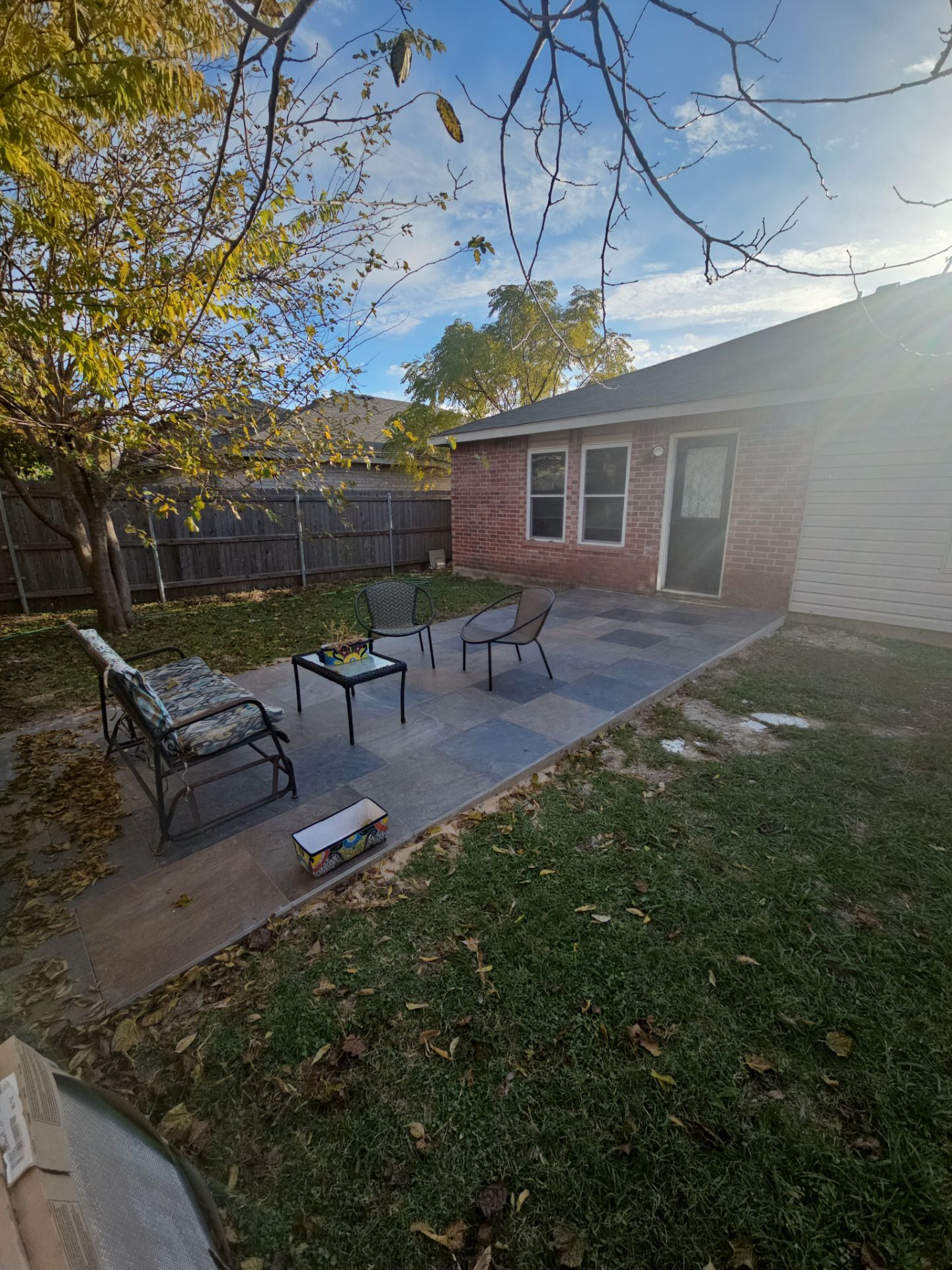 Custom Porch Installation in Mesquite TX by road roofing llc
