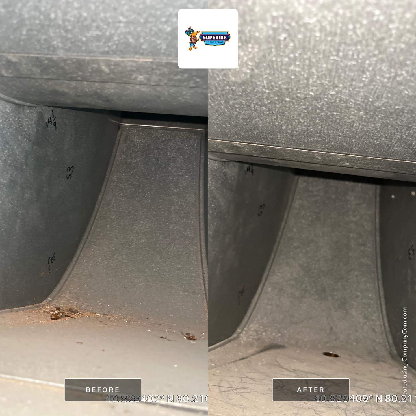 Air Duct Cleaning With a Vacuum Truck in Fombell, PA by Superior Air Duct Cleaning