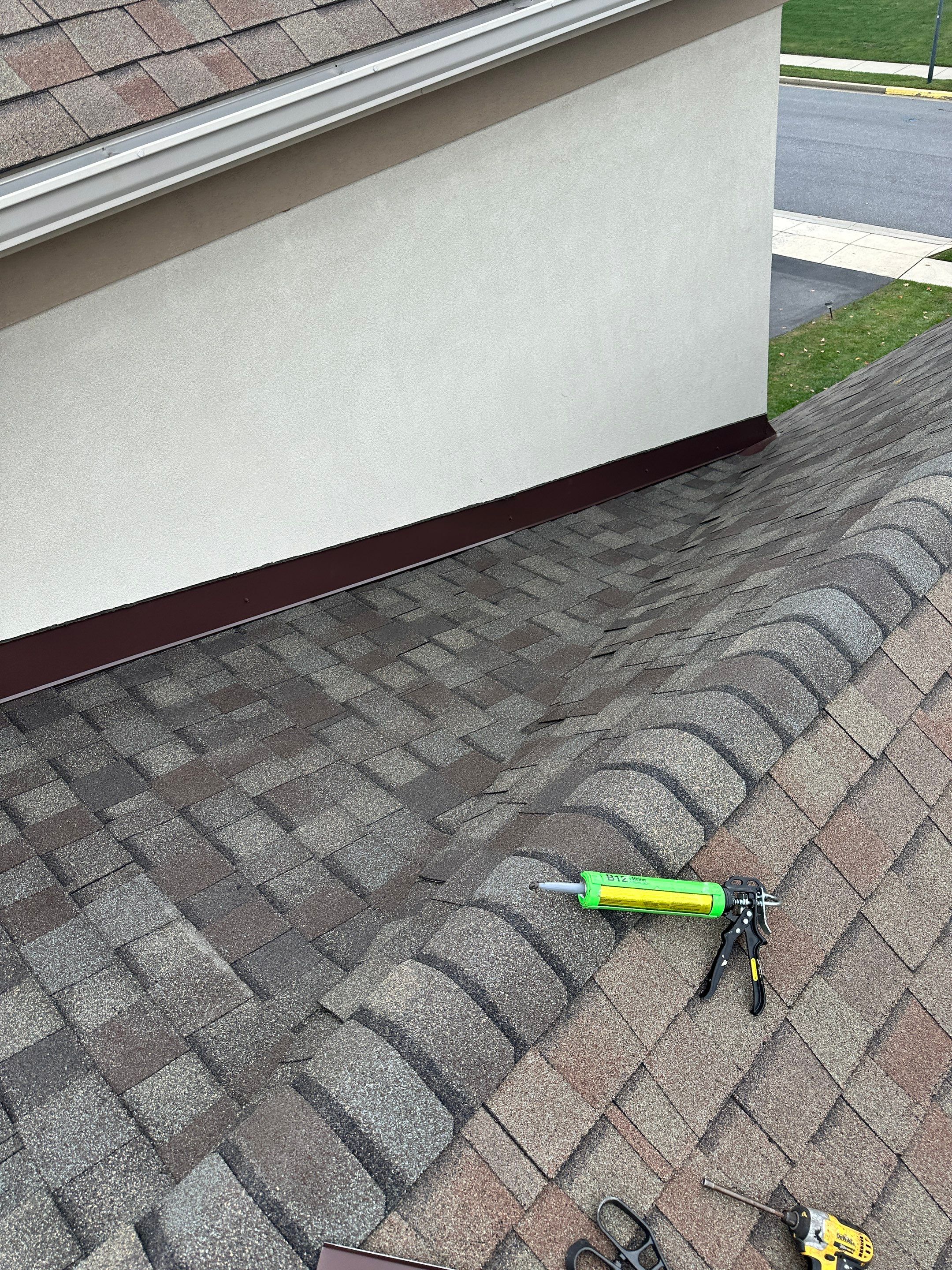 Residential Roofing Repair using CertainTeed Landmark Weathered Wood Architectural Shingles by Frederick Roof Repair