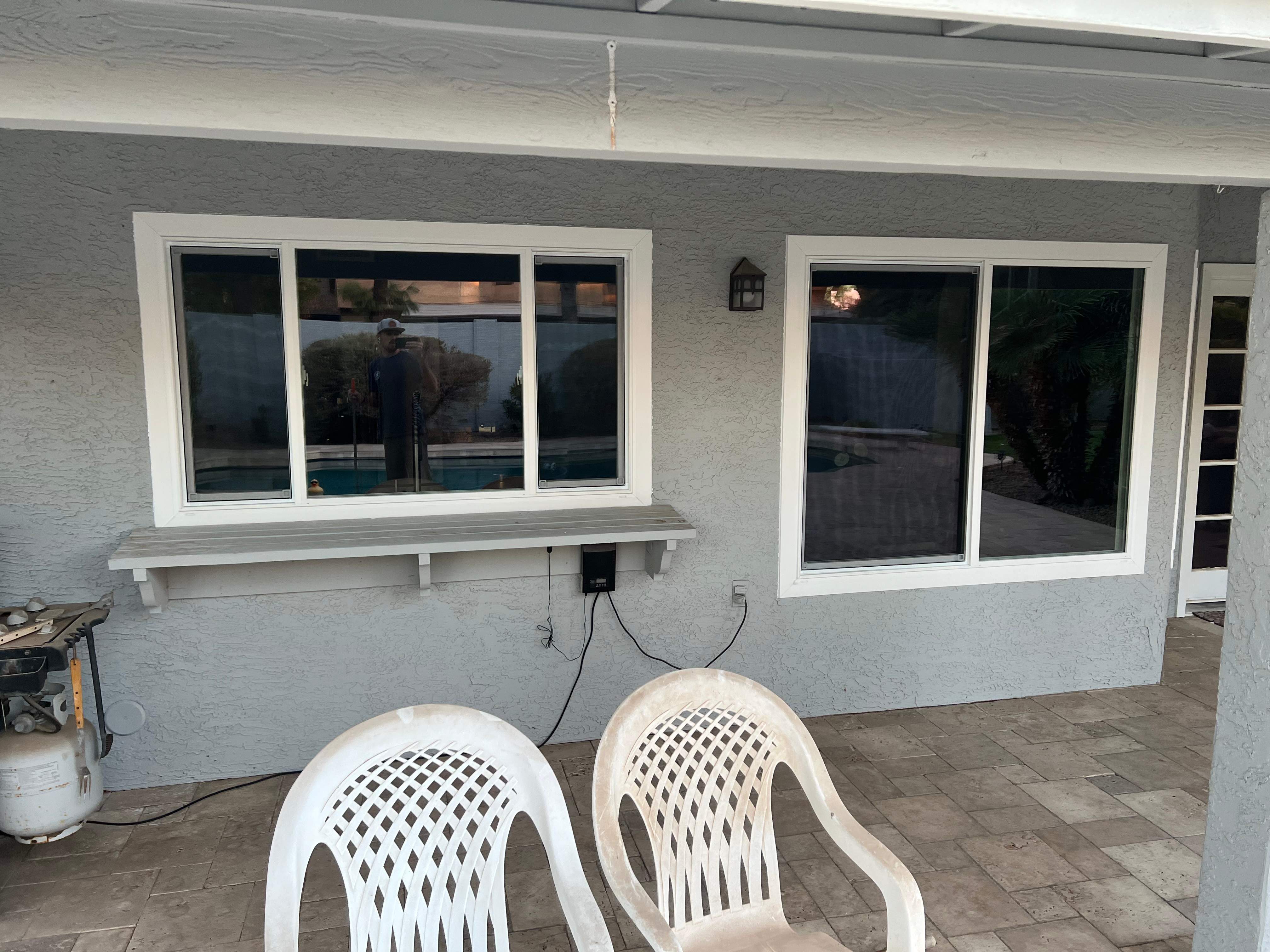 Gary's Window repair by All Storm Roofing & Construction