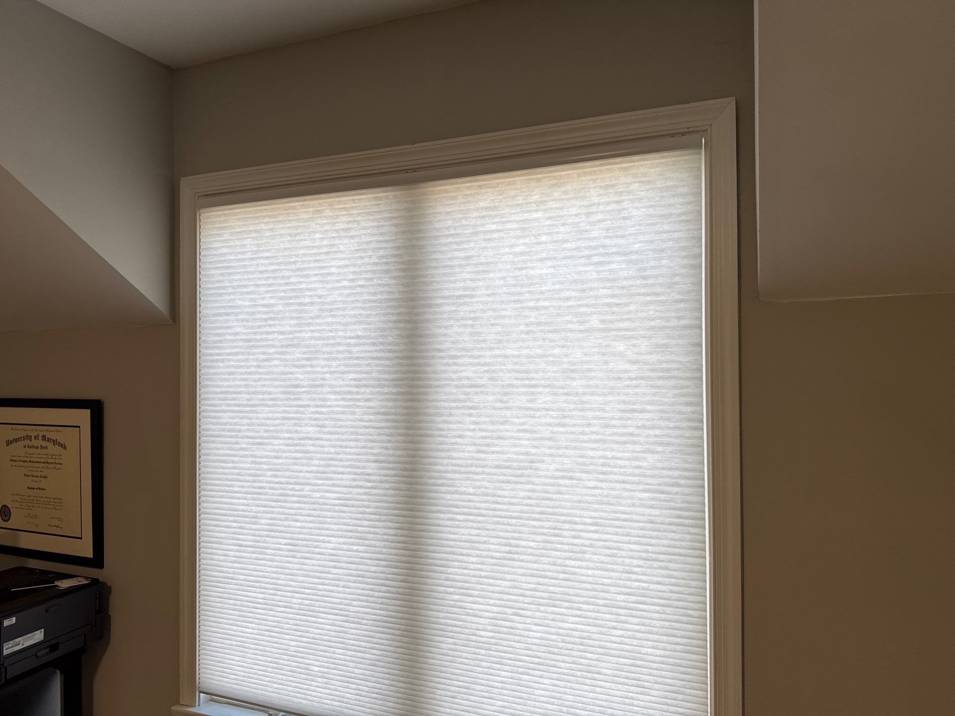 Honeycomb Project in Upper Marlboro, MD by Southern Maryland Custom Blinds
