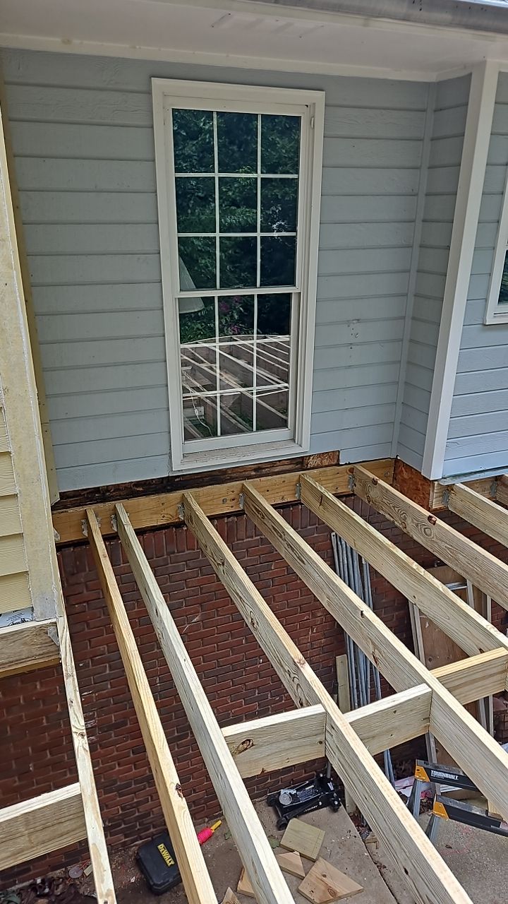 South Trace Lane - Deck Installation and Chimney Repair by Pillar and Pine