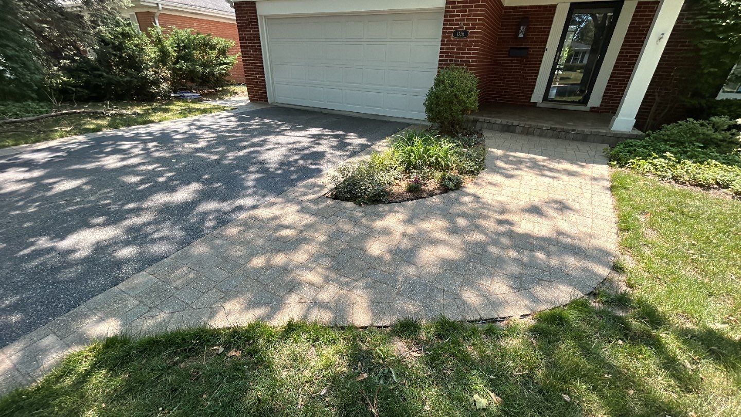 Brick paver clean, sand and seal.  using Surebond SB-1300 by Northern Power Washing LLC.