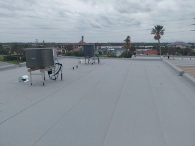 Flat Reroof Replacement Daytona Beach Shores FL